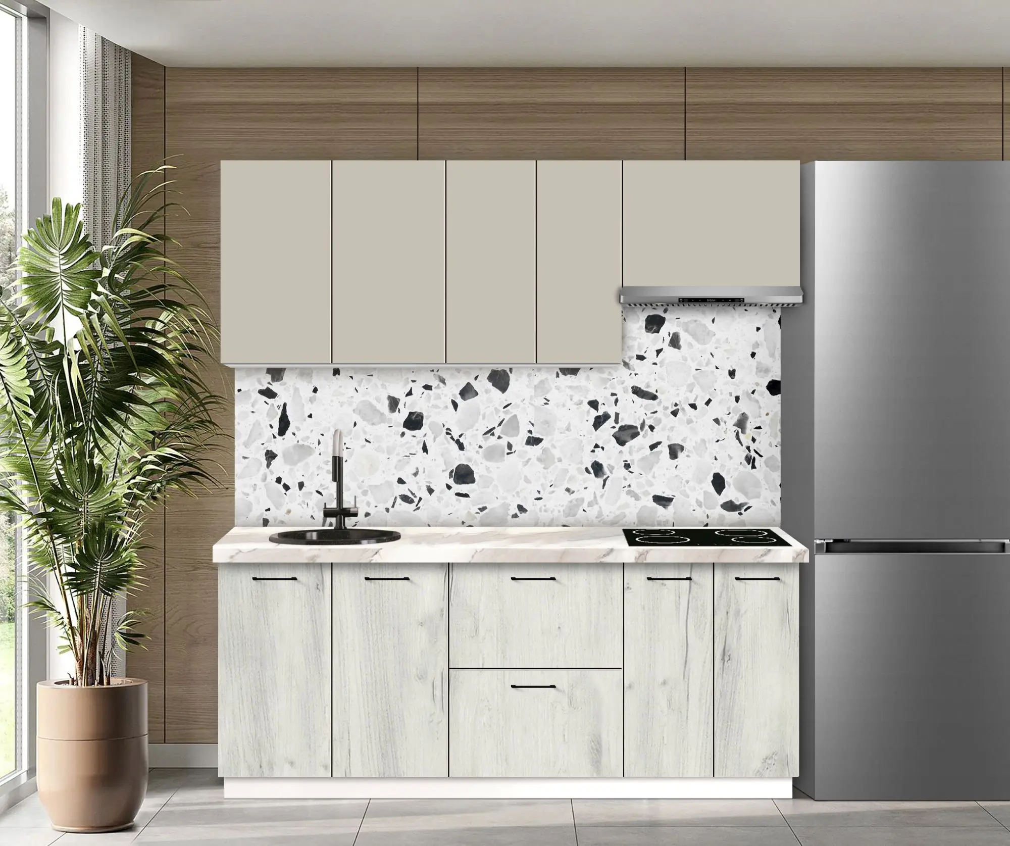 Модульная кухня Modern Bono 3 H68 2.0m