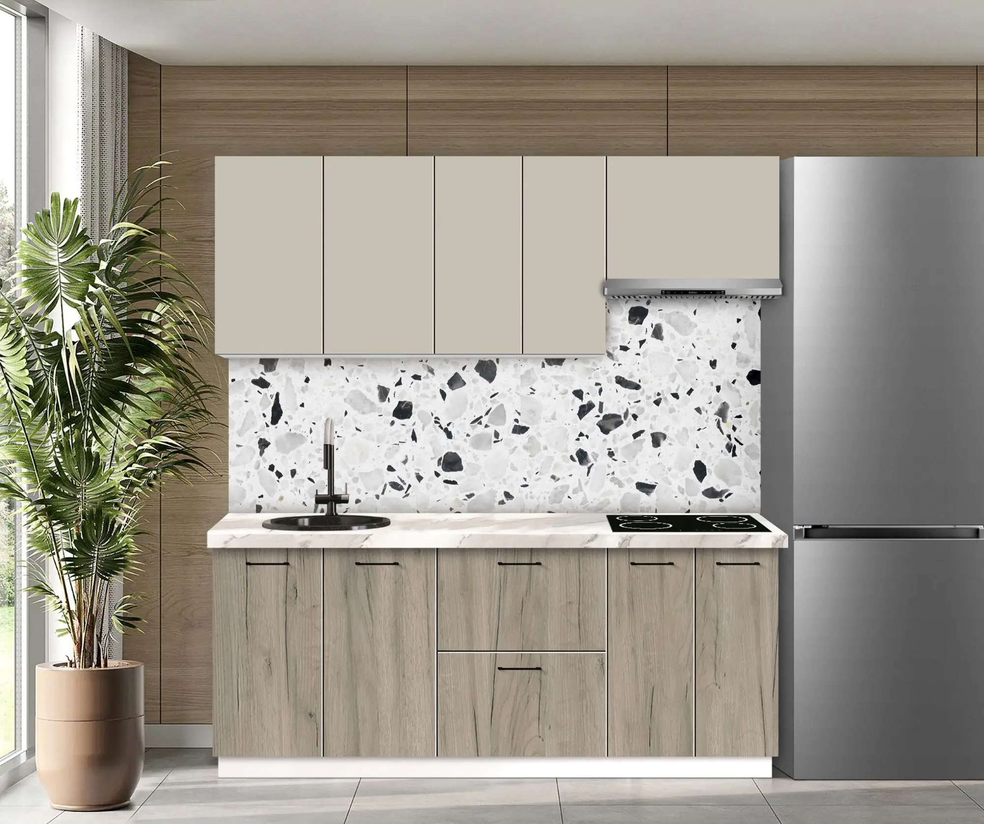 Модульная кухня Modern Bono 3 H68 2.0m