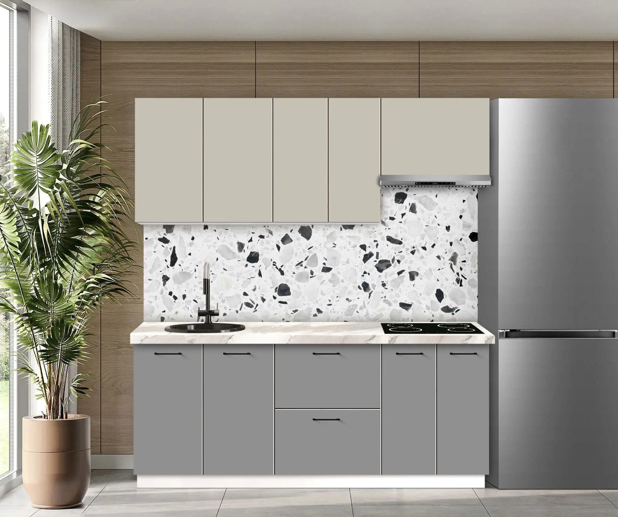 Модульная кухня Modern Bono 3 H68 2.0m