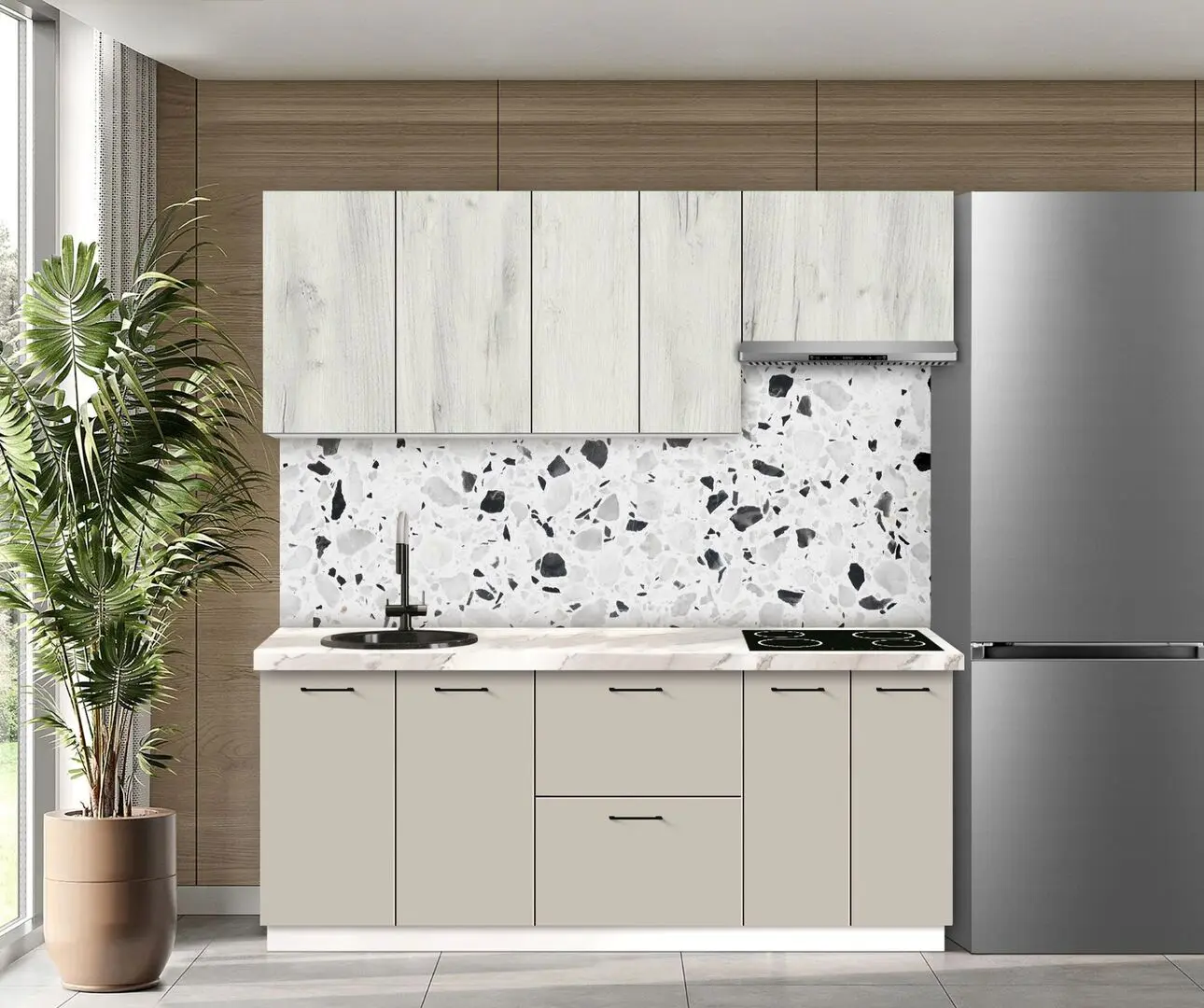 Модульная кухня Modern Bono 3 H68 2.0m