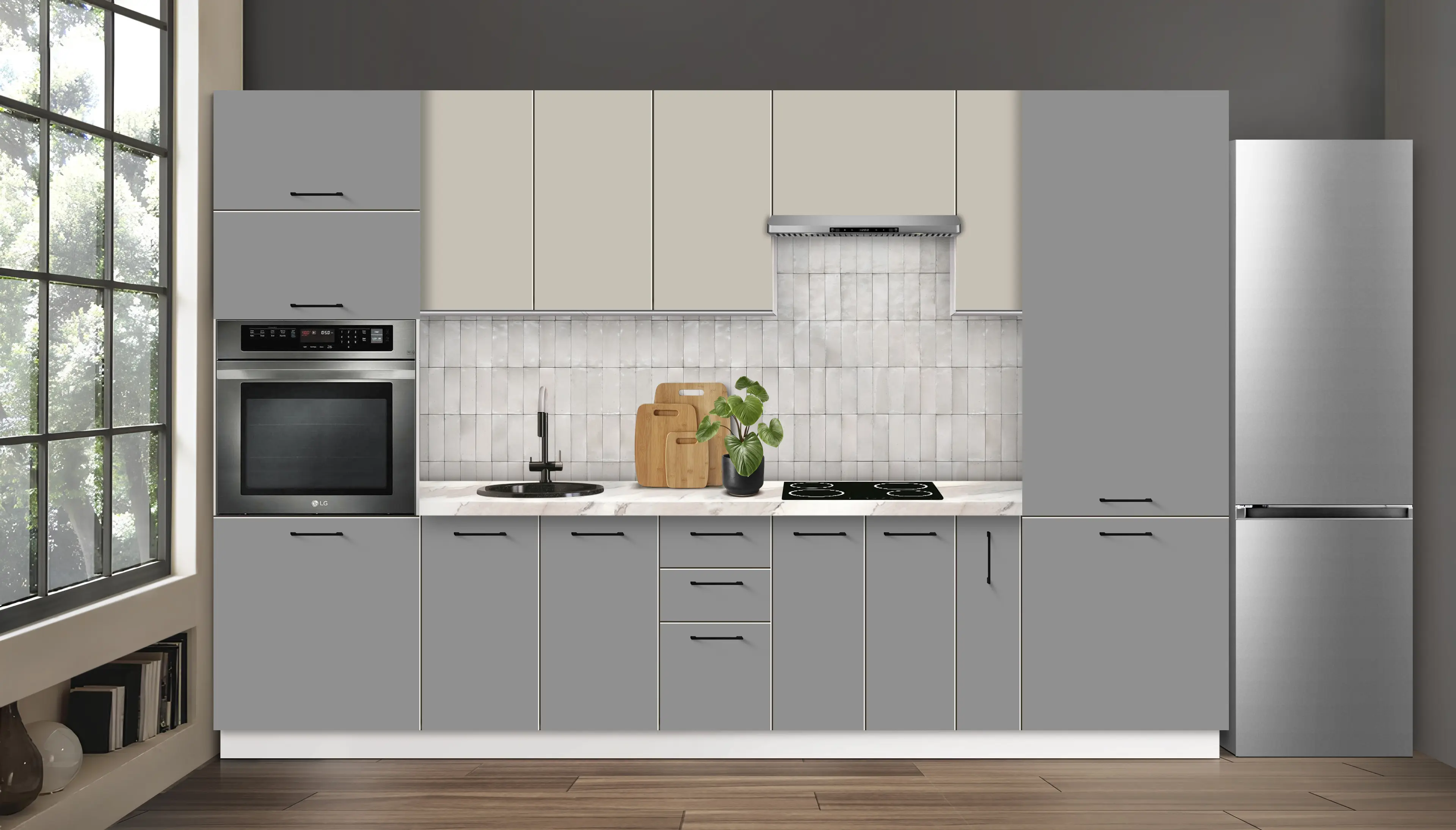 Модульная кухня Modern Bono 3 H68 3.2m