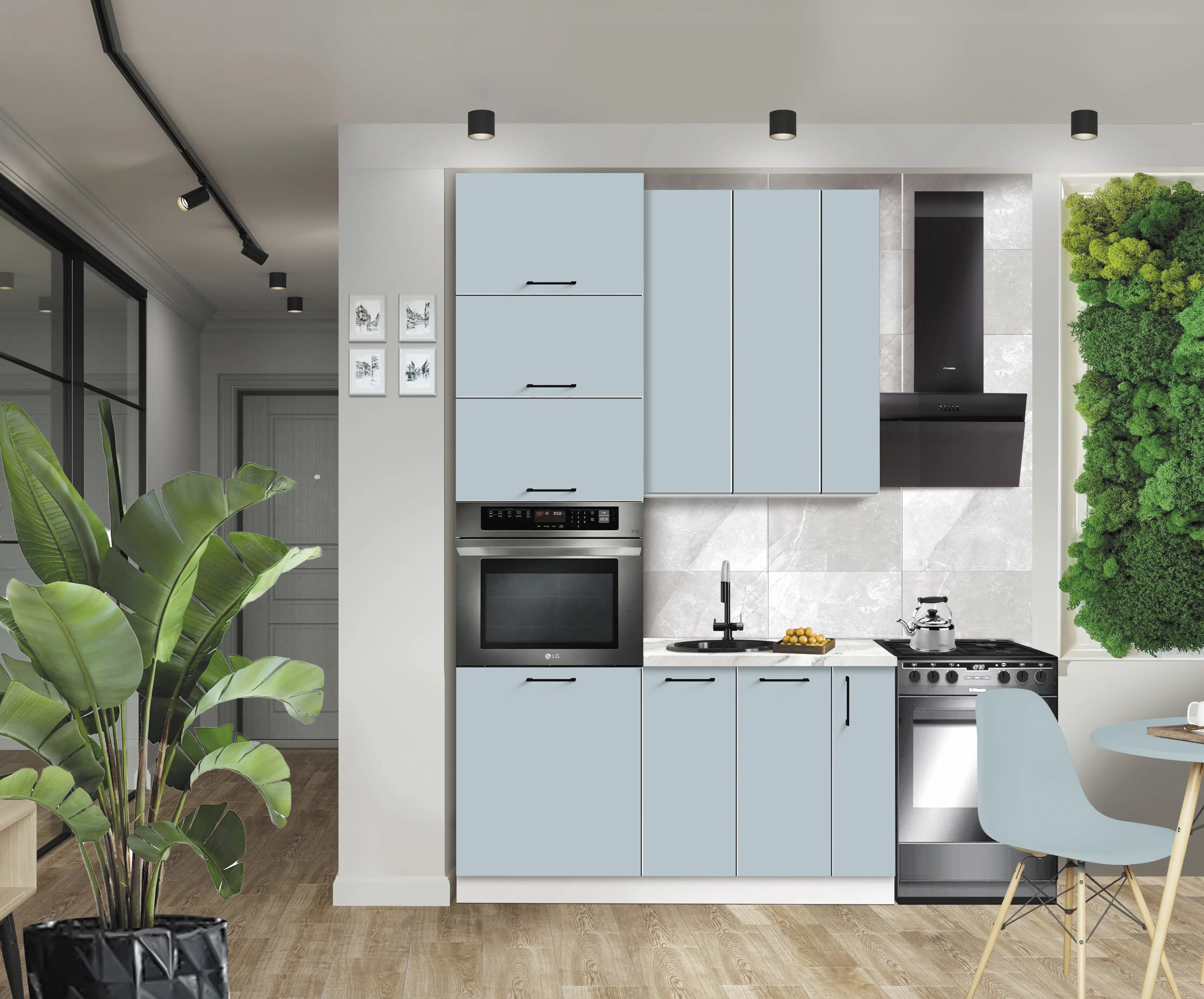 Bucatarie modulara Modern Bono 4 H110 1.4m