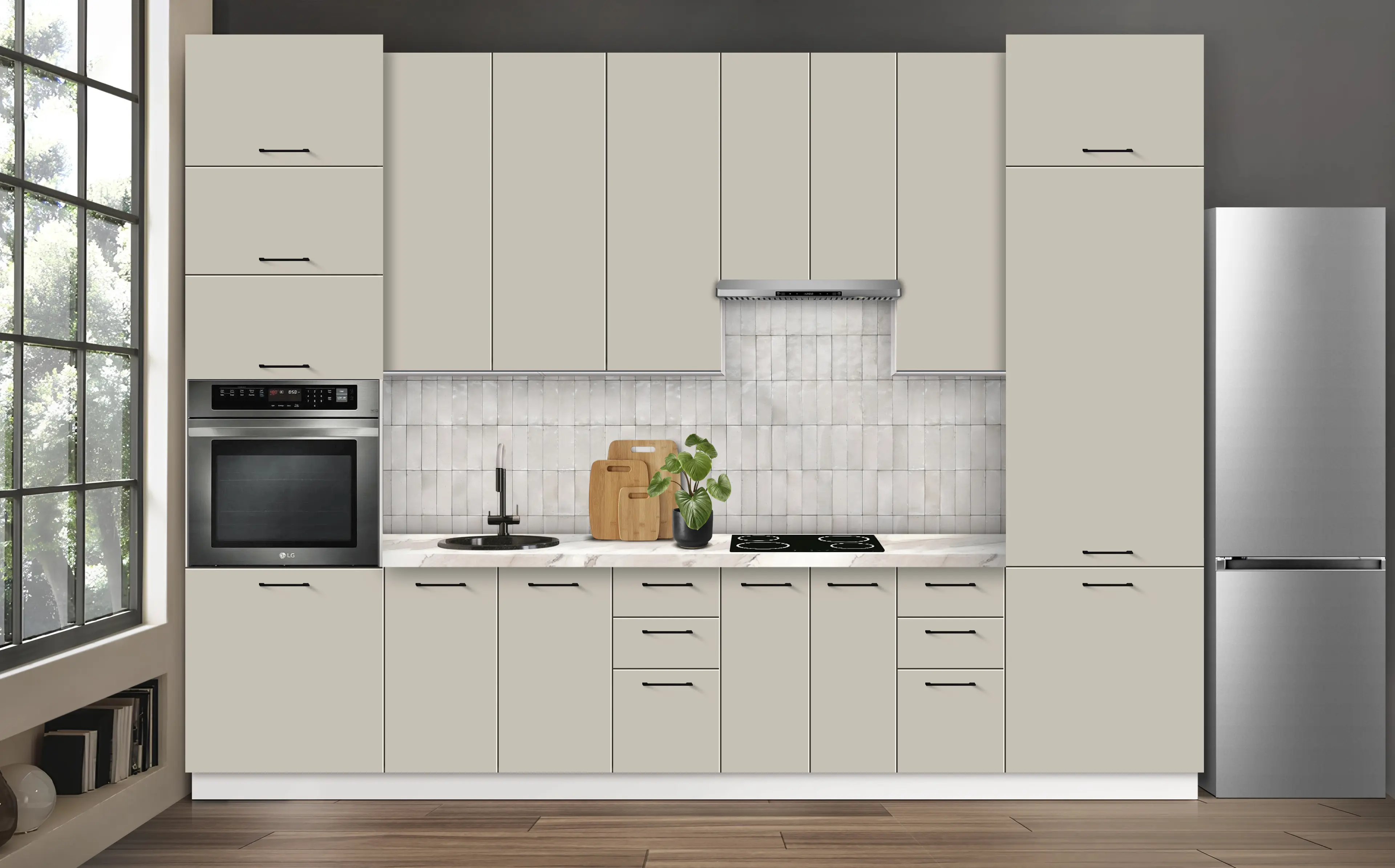 Модульная кухня Modern Bono 4 H110 3.4м