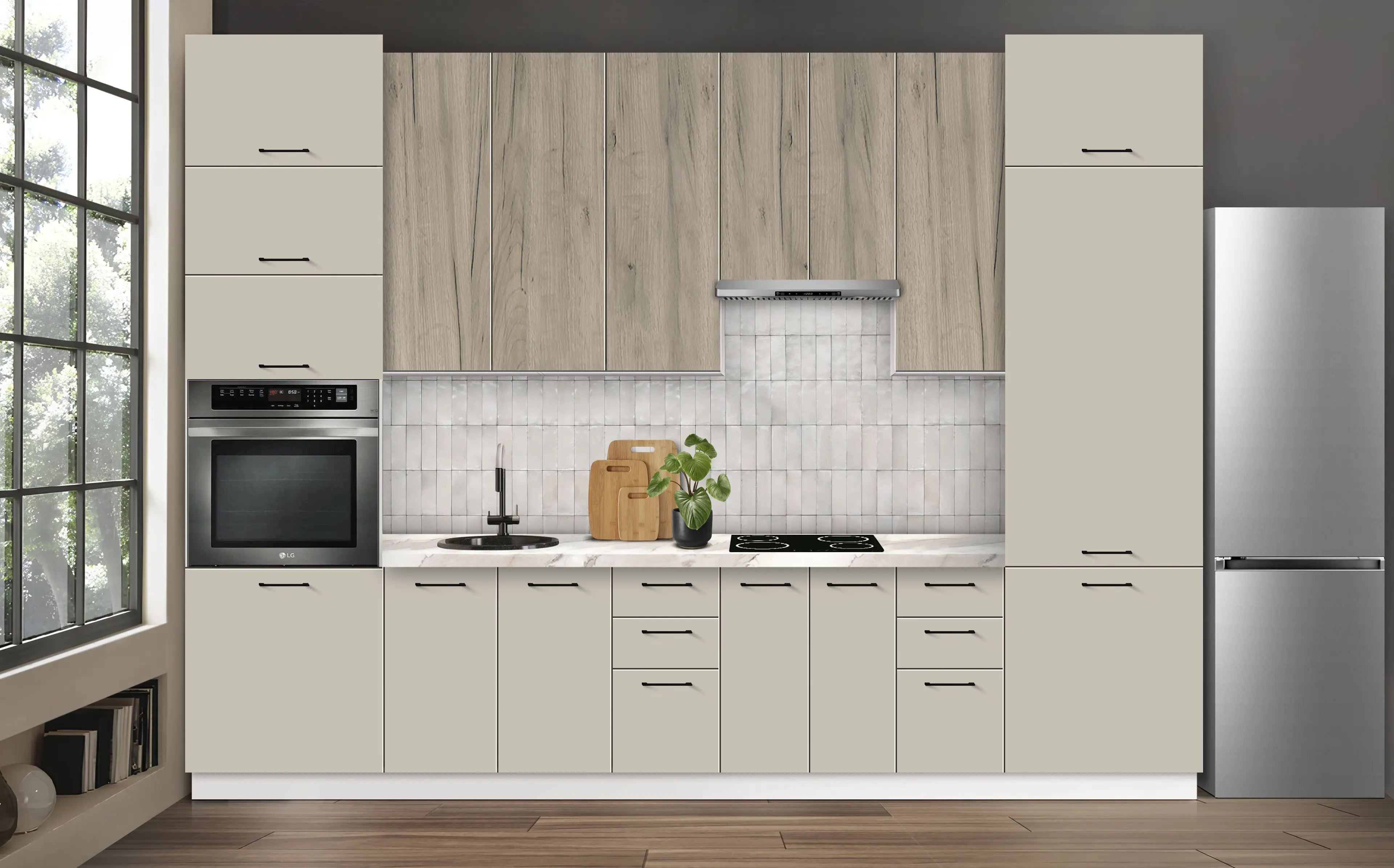 Модульная кухня Modern Bono 4 H110 3.4м