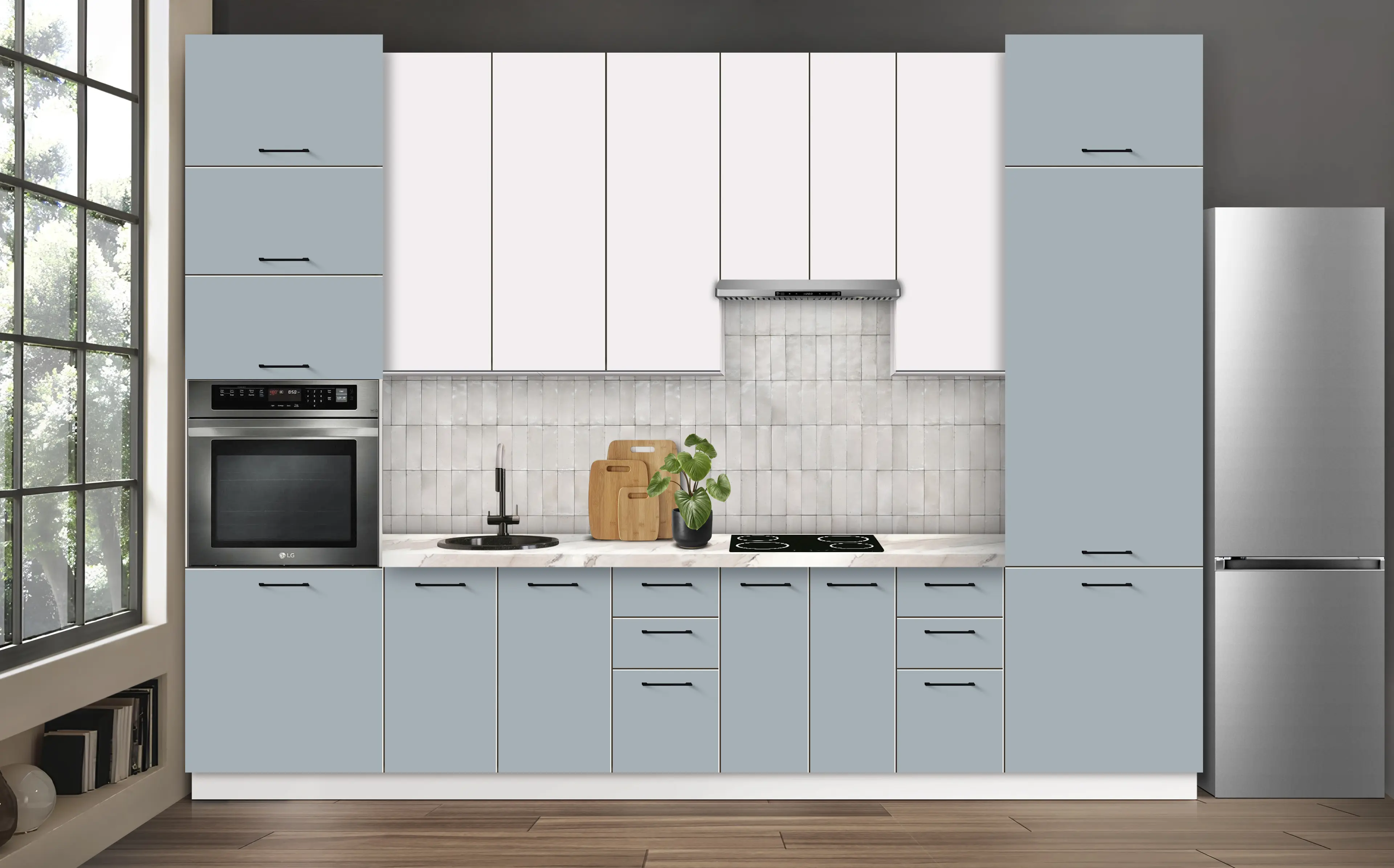 Модульная кухня Modern Bono 4 H110 3.4м