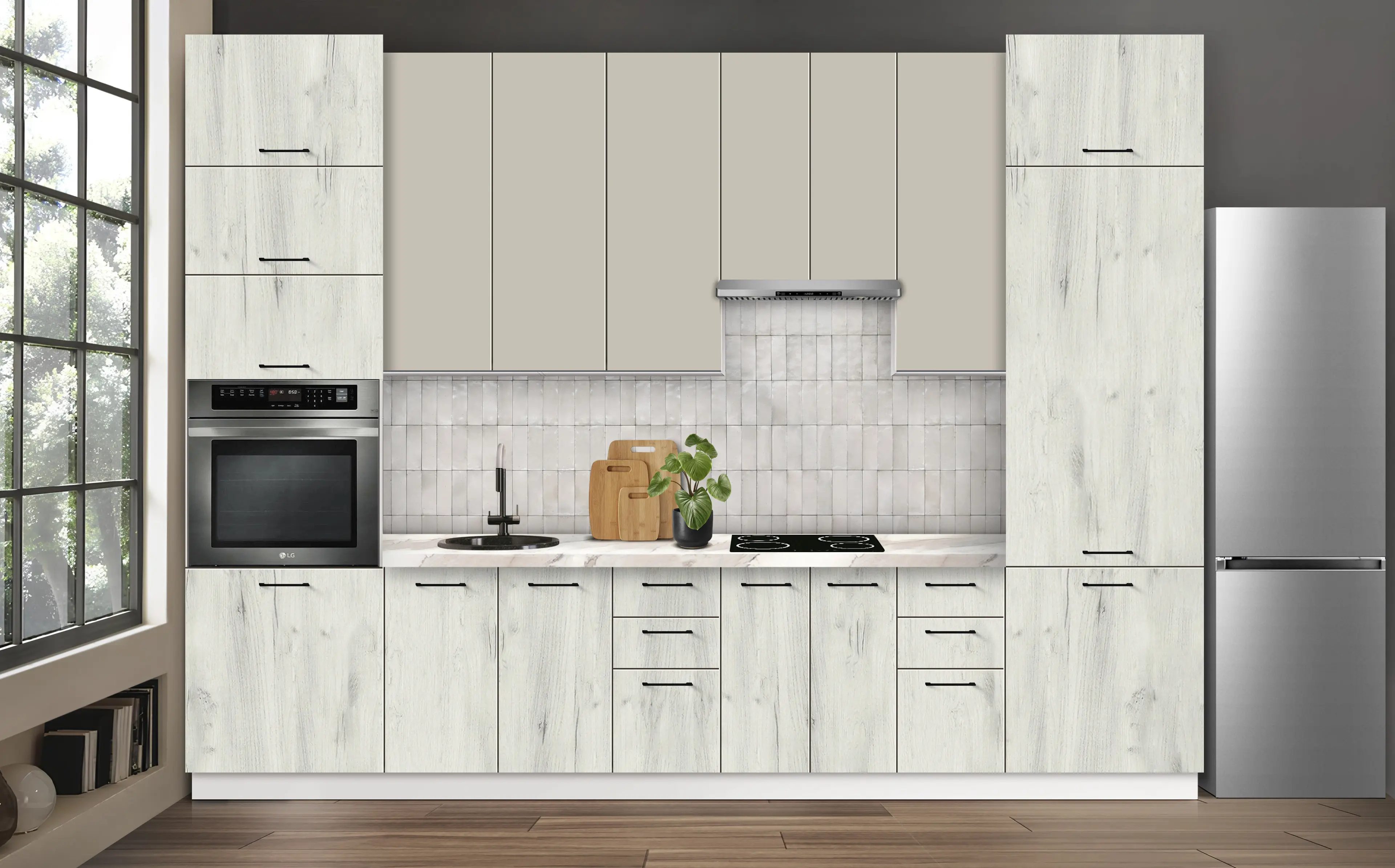 Модульная кухня Modern Bono 4 H110 3.4м