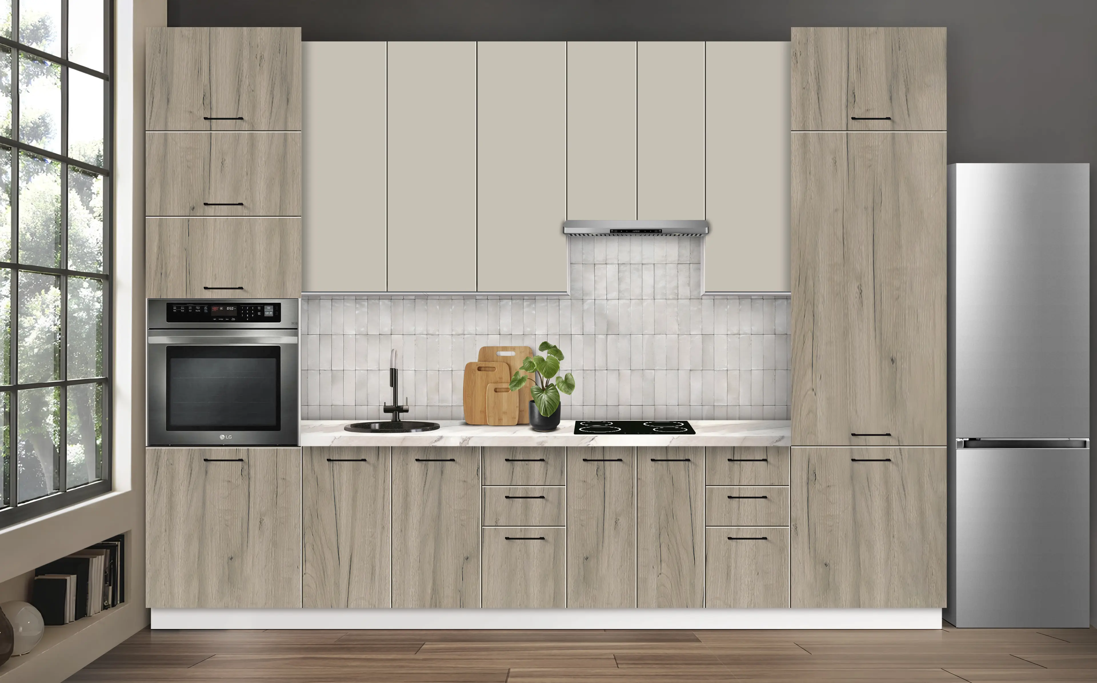 Модульная кухня Modern Bono 4 H110 3.4м