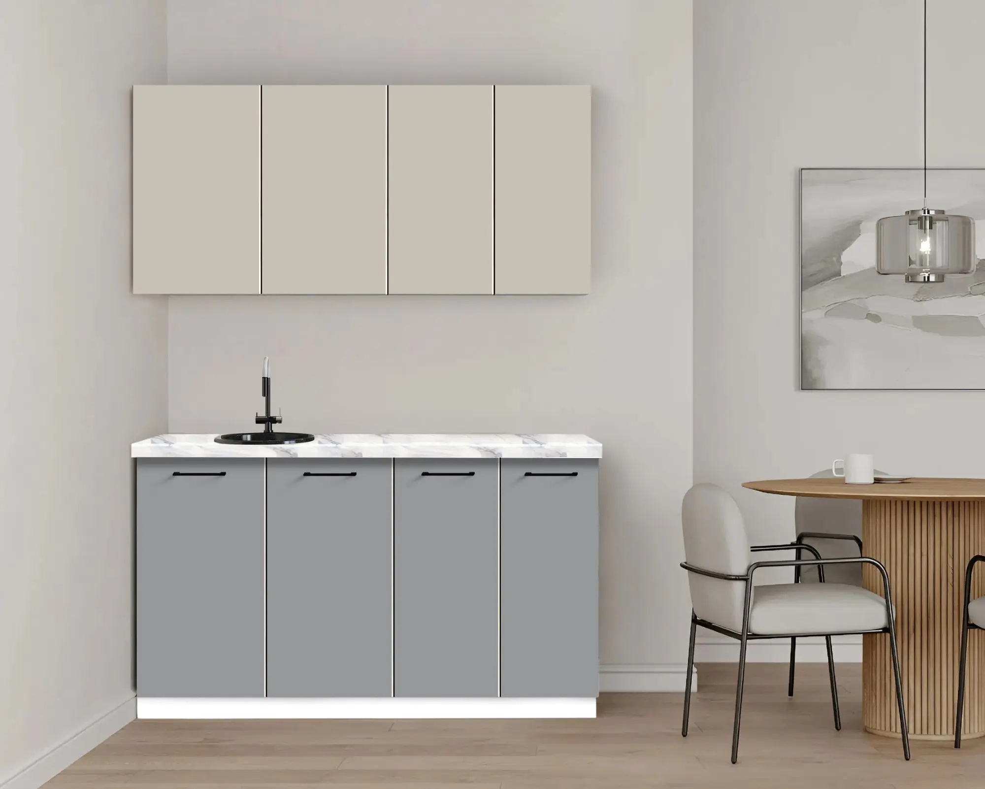 Bucatarie modulara Modern Bono 4 H68 1.4m