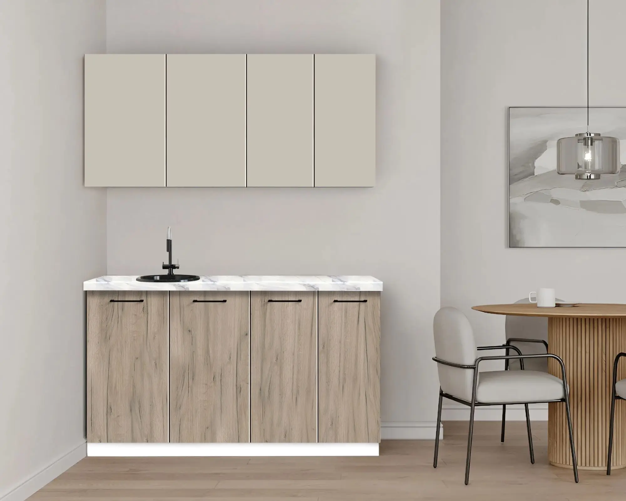 Bucatarie modulara Modern Bono 4 H68 1.4m