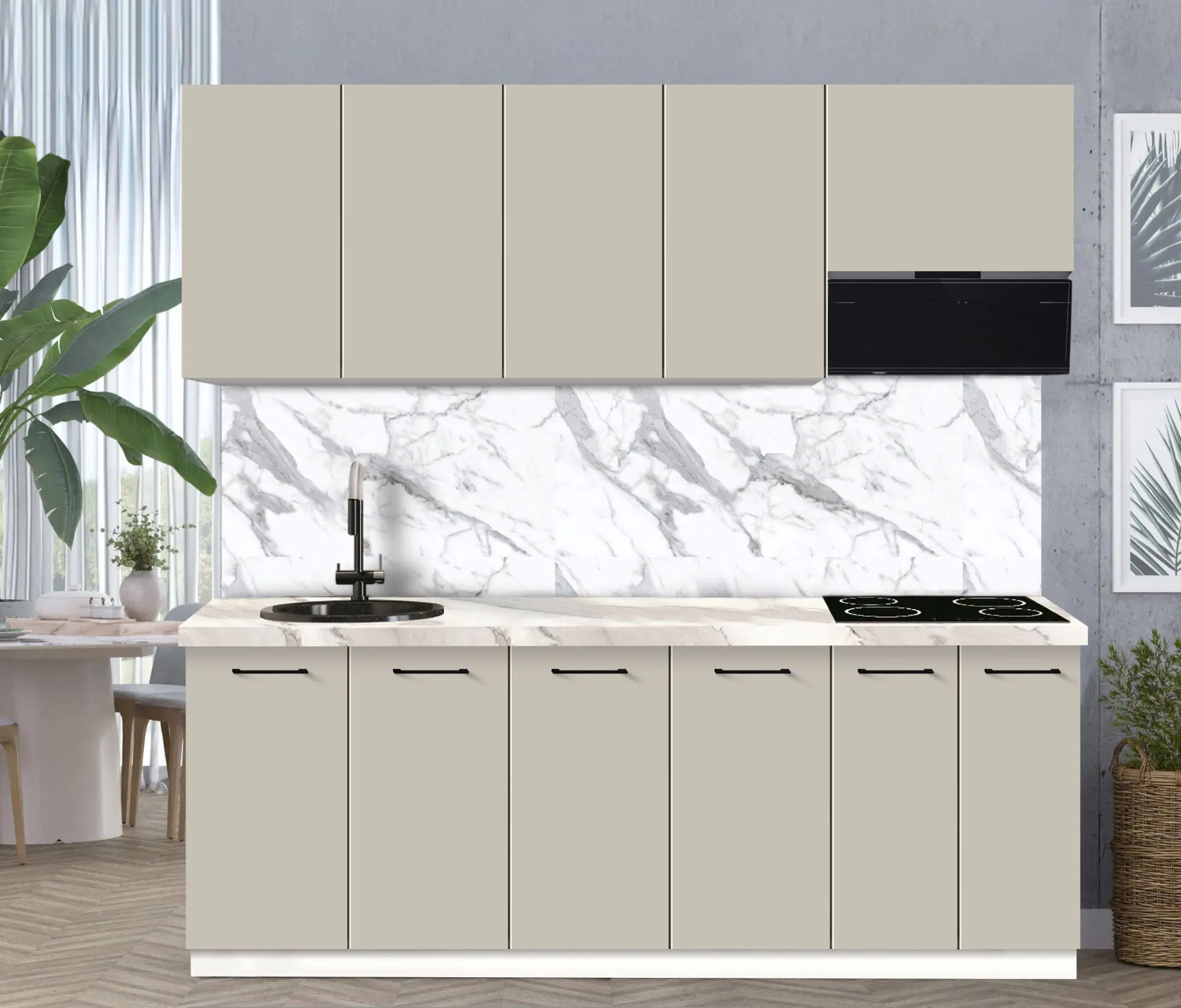 Модульная кухня Modern Bono 4 H68 2.2m