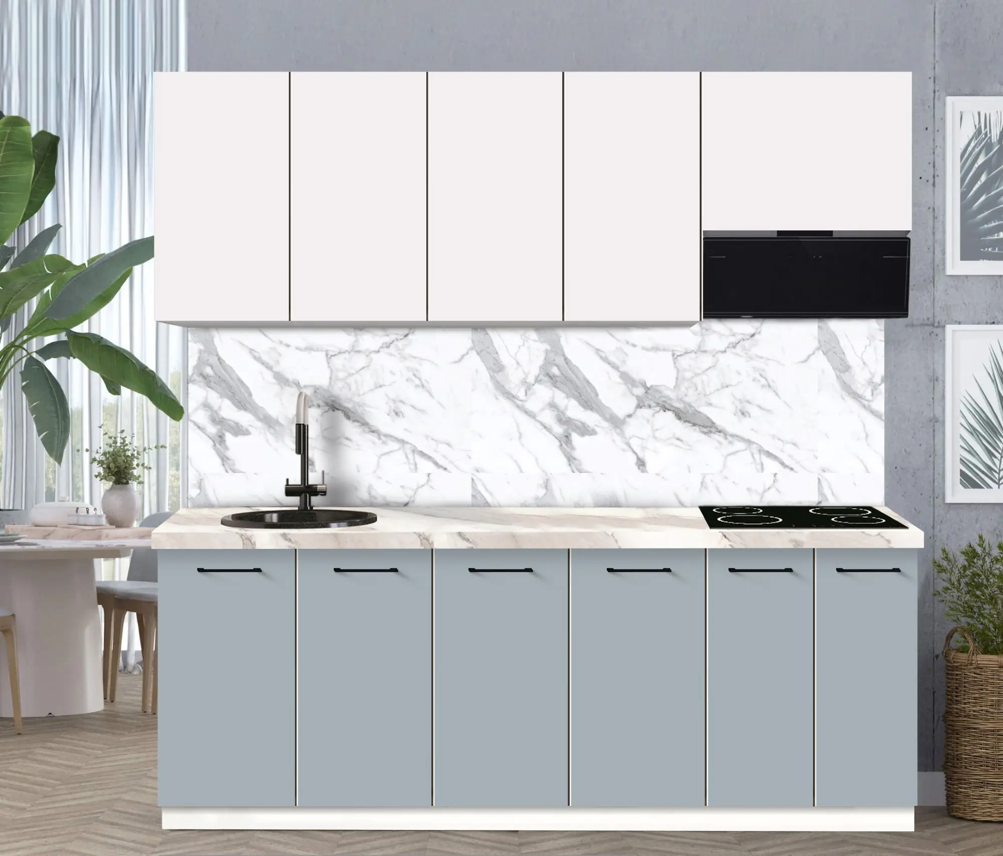 Модульная кухня Modern Bono 4 H68 2.2m