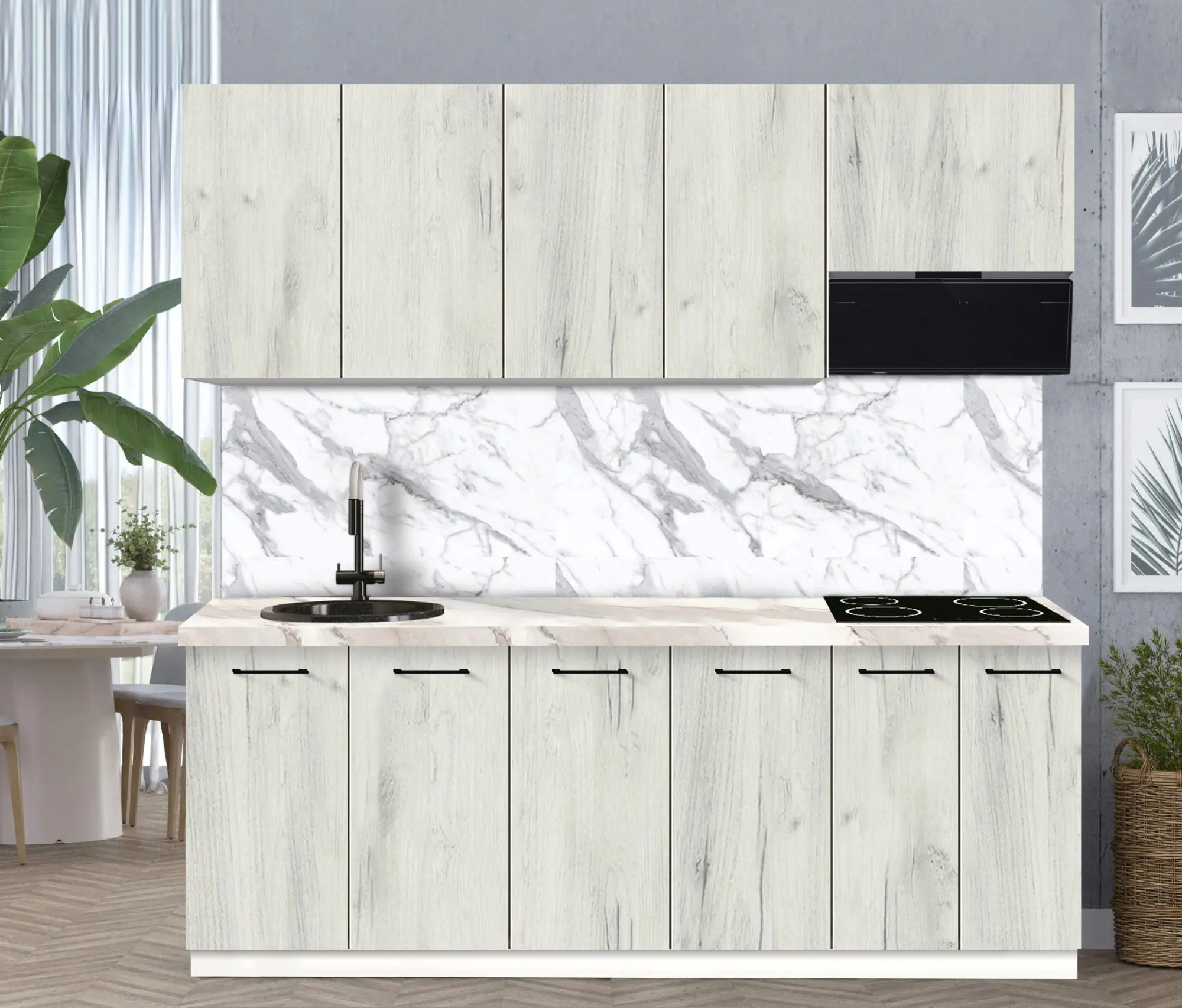 Модульная кухня Modern Bono 4 H68 2.2m