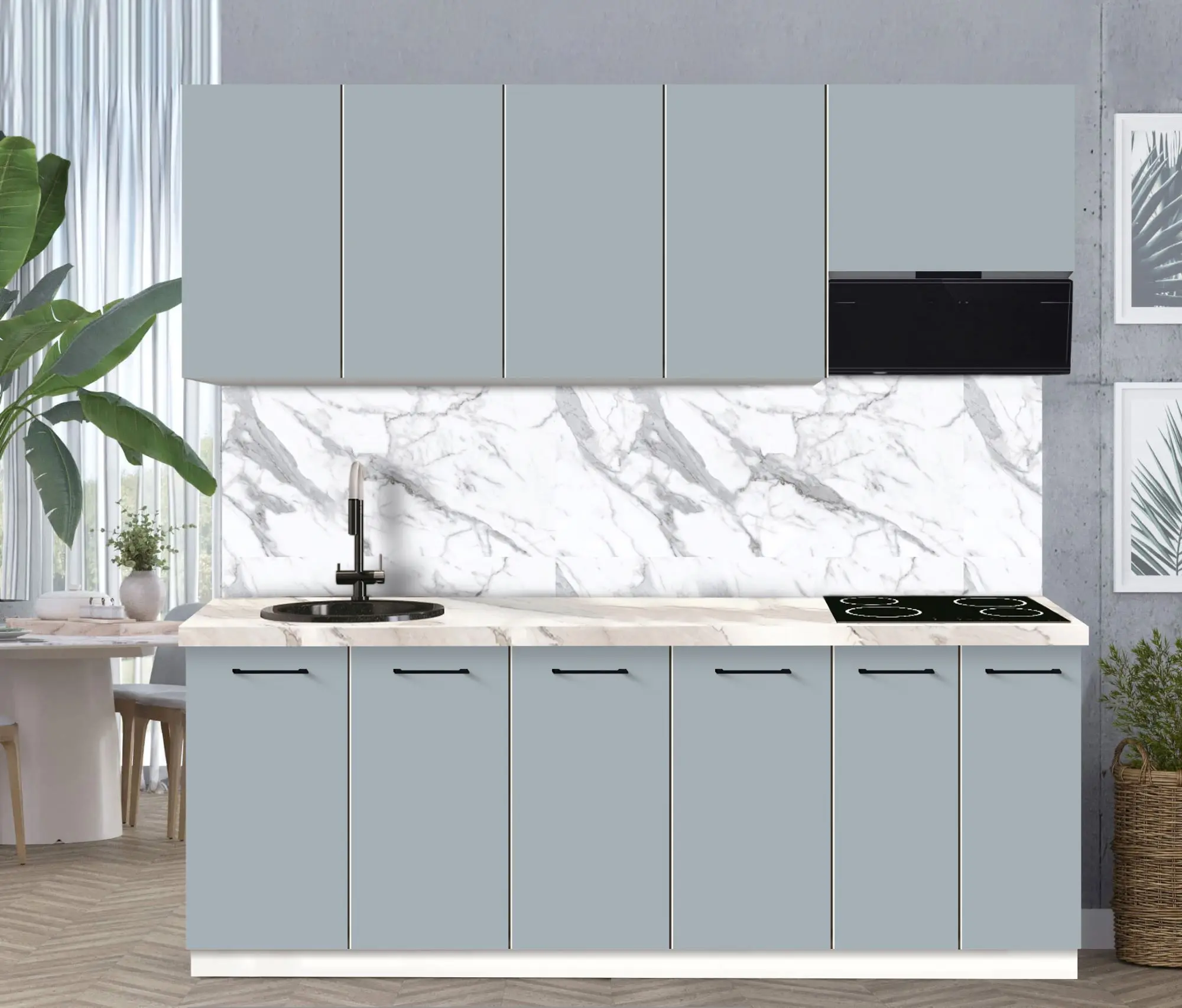 Модульная кухня Modern Bono 4 H68 2.2m