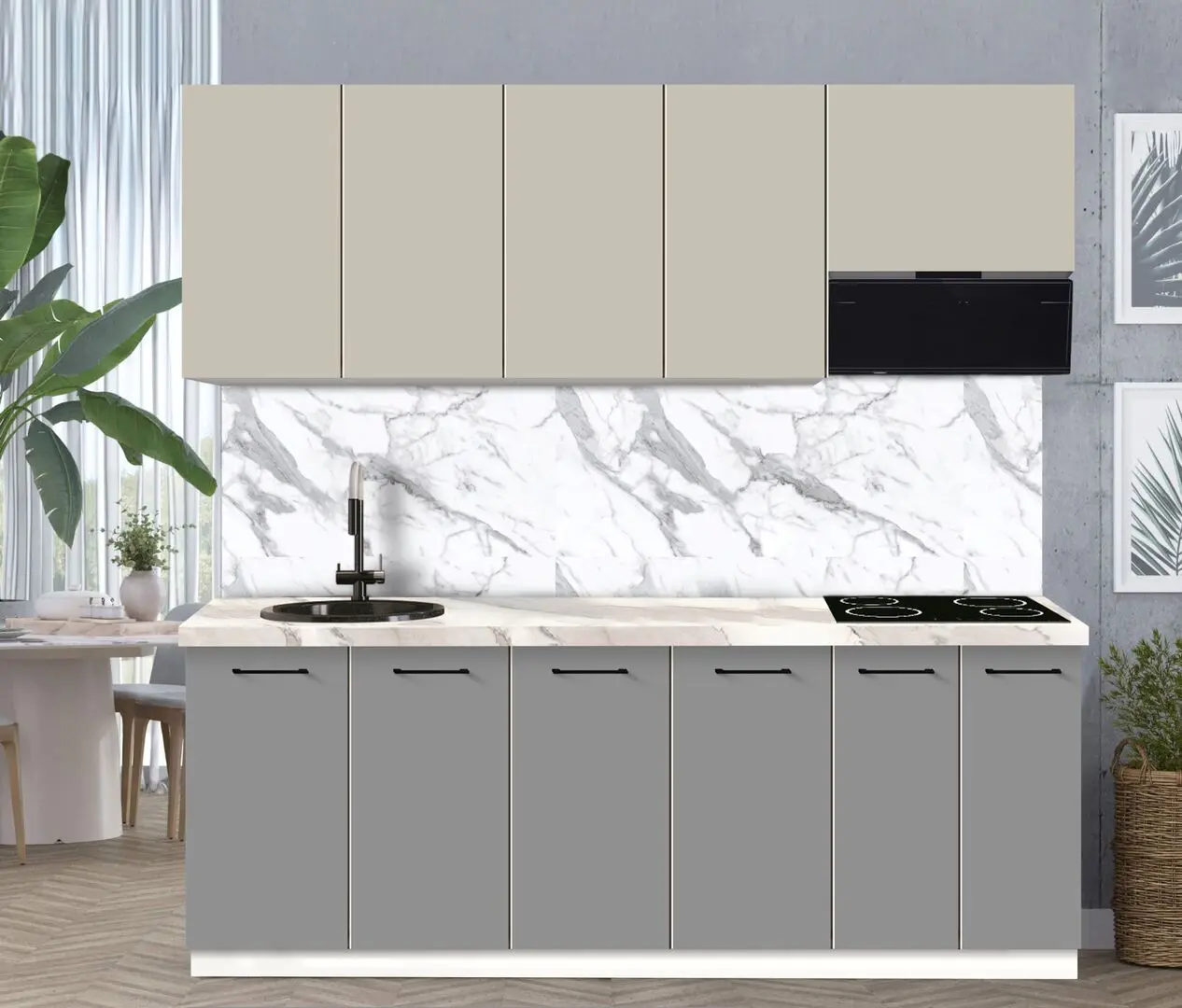 Модульная кухня Modern Bono 4 H68 2.2m