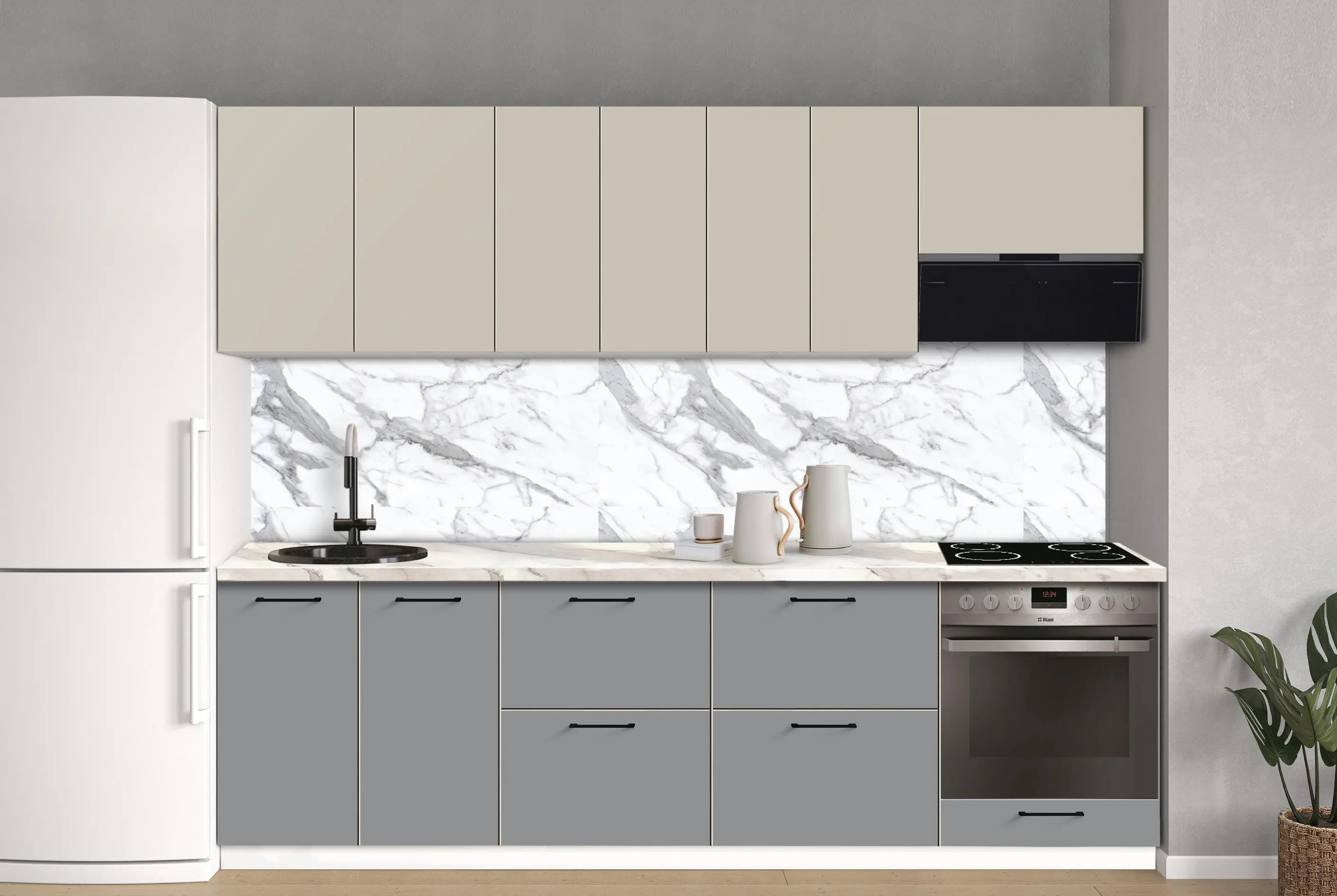 Bucatarie modulara Modern Bono 4 H68 2.6m