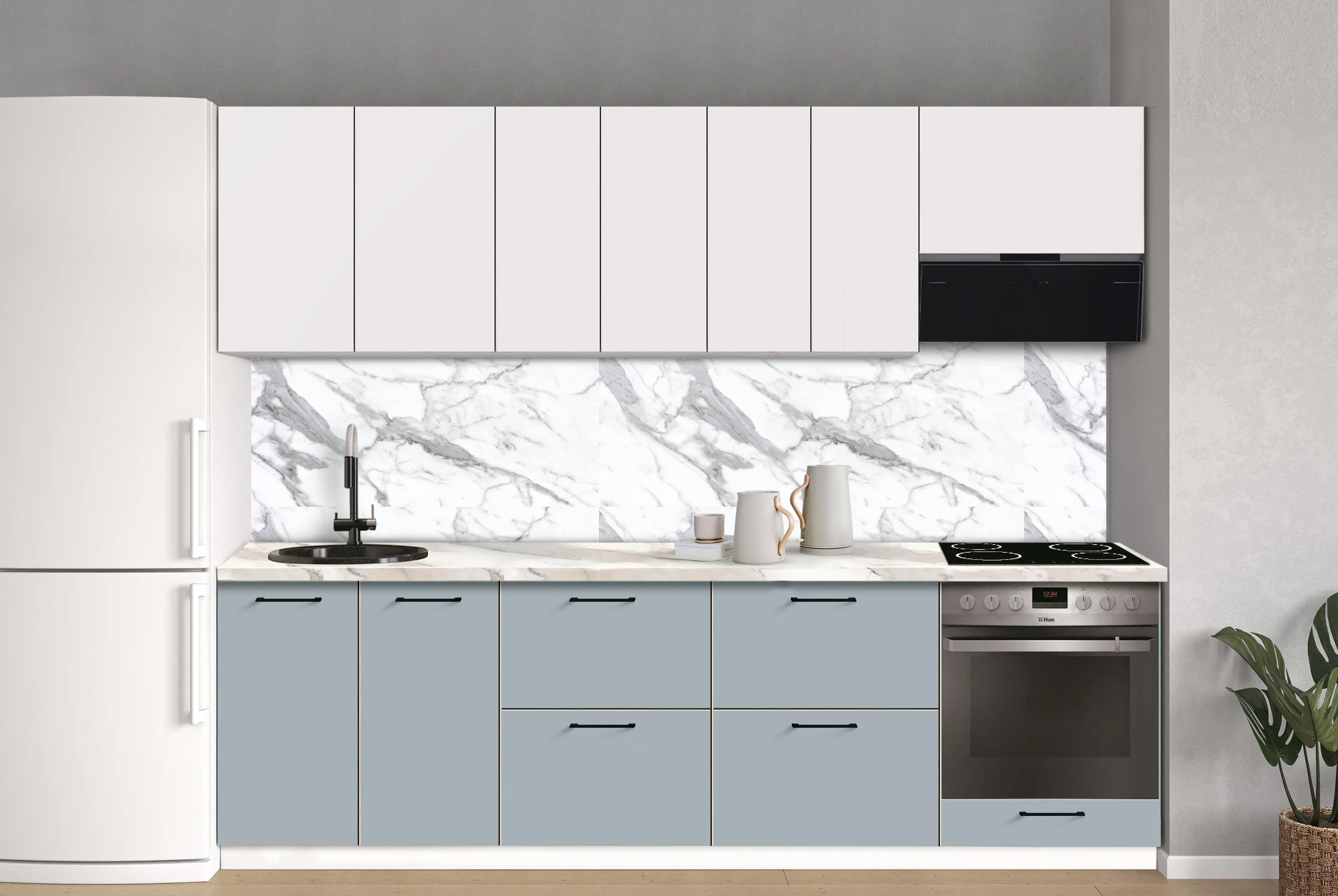 Bucatarie modulara Modern Bono 4 H68 2.6m