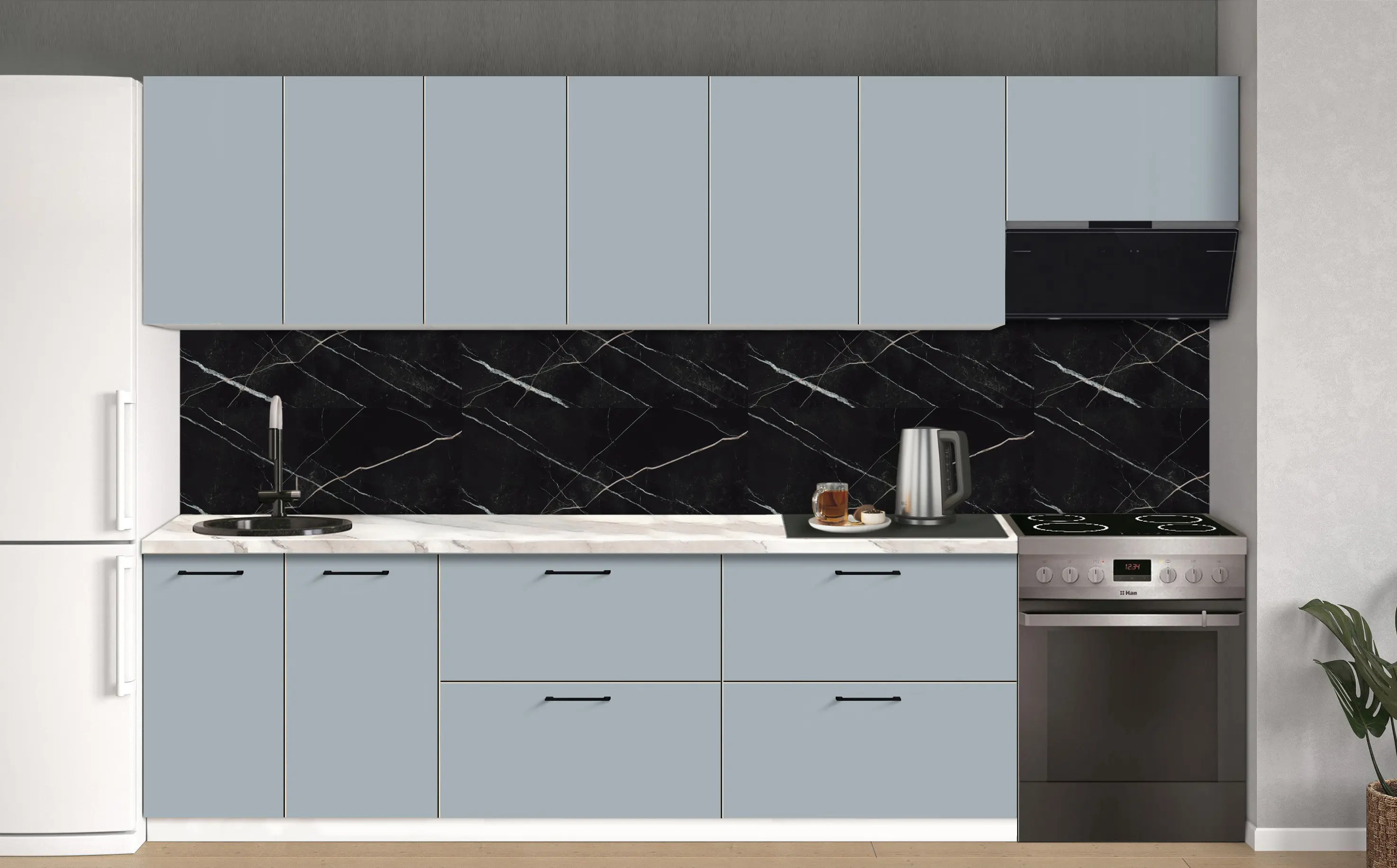 Модульная кухня Modern Bono 4 H68 3.0m