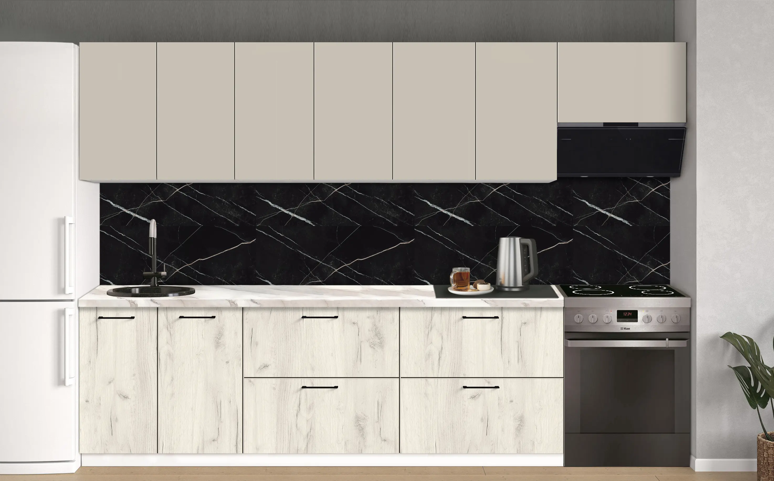 Модульная кухня Modern Bono 4 H68 3.0m