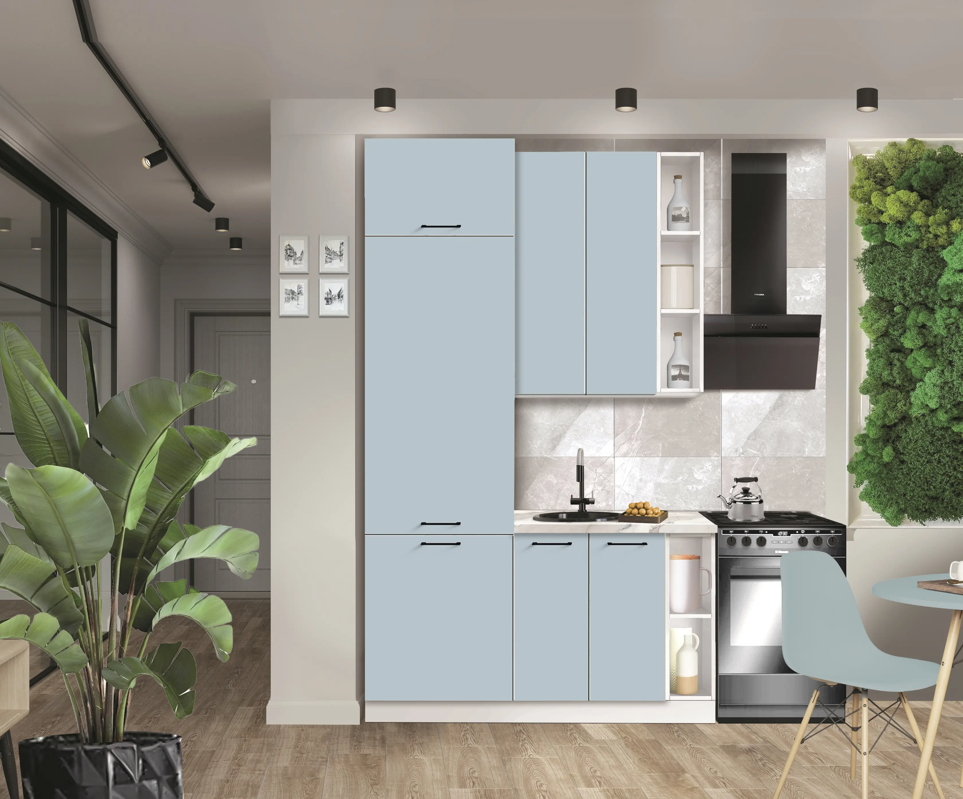 Bucatarie modulara Modern Bono 5 H110 1.4m