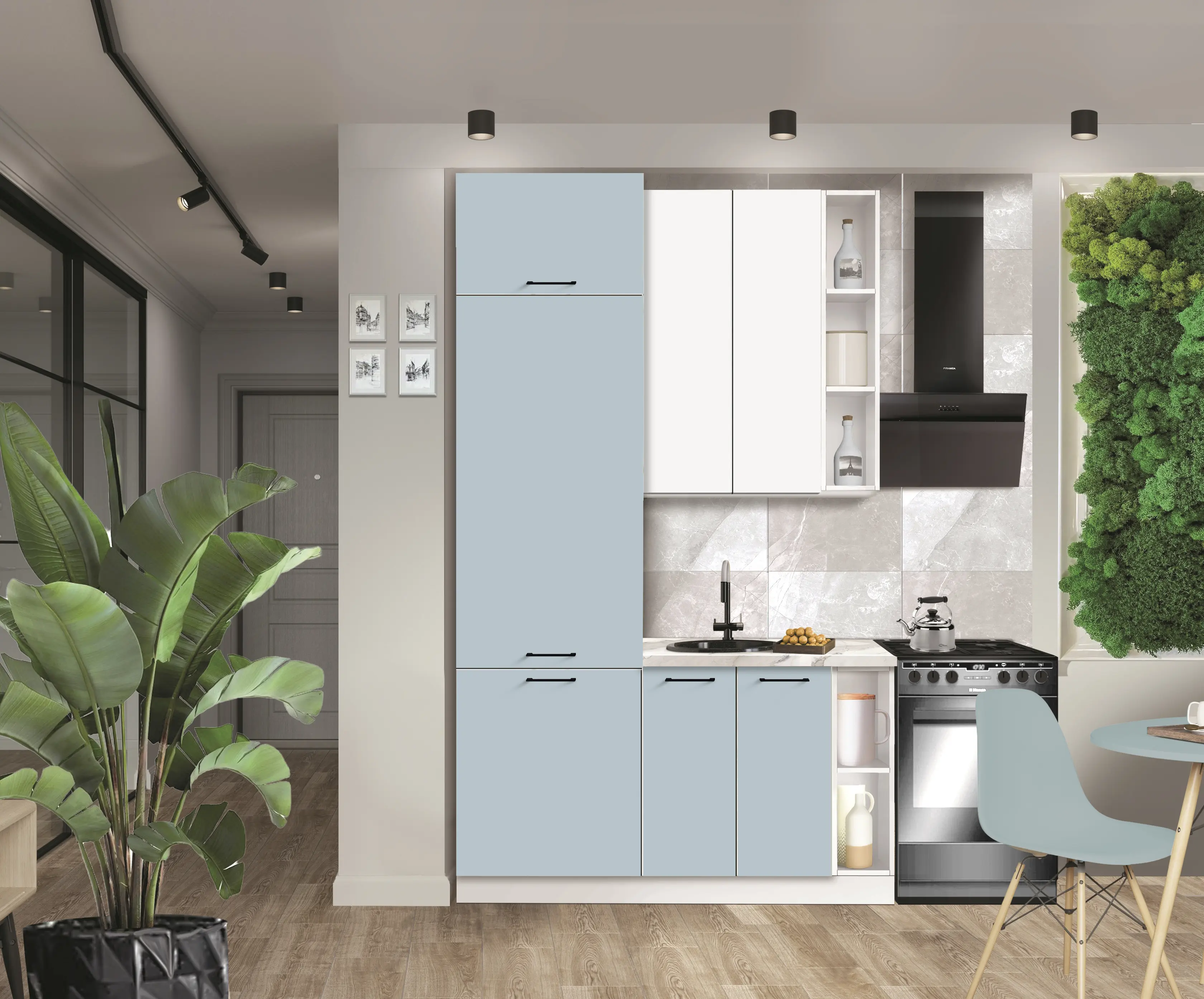 Bucatarie modulara Modern Bono 5 H110 1.4m