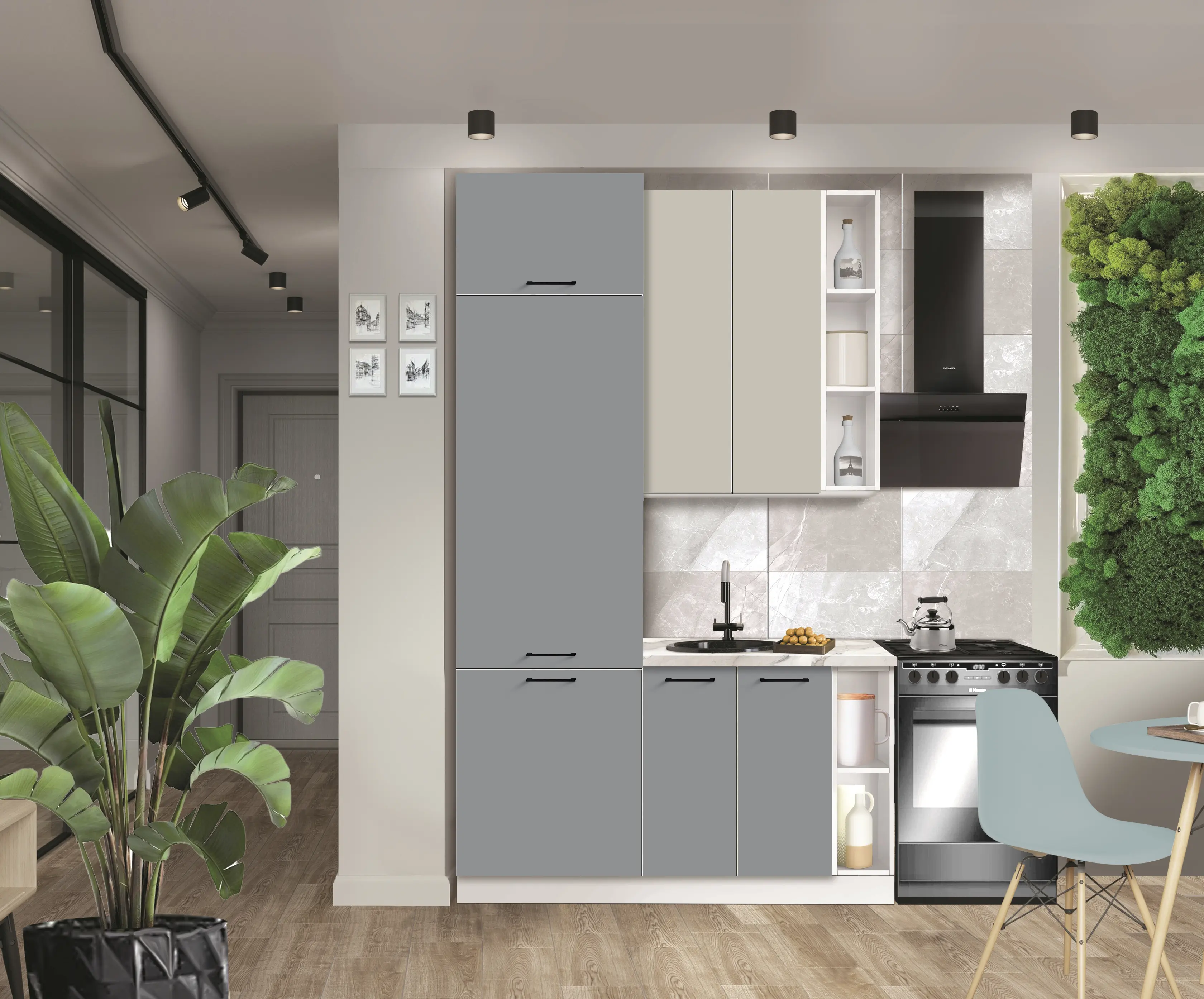 Bucatarie modulara Modern Bono 5 H110 1.4m