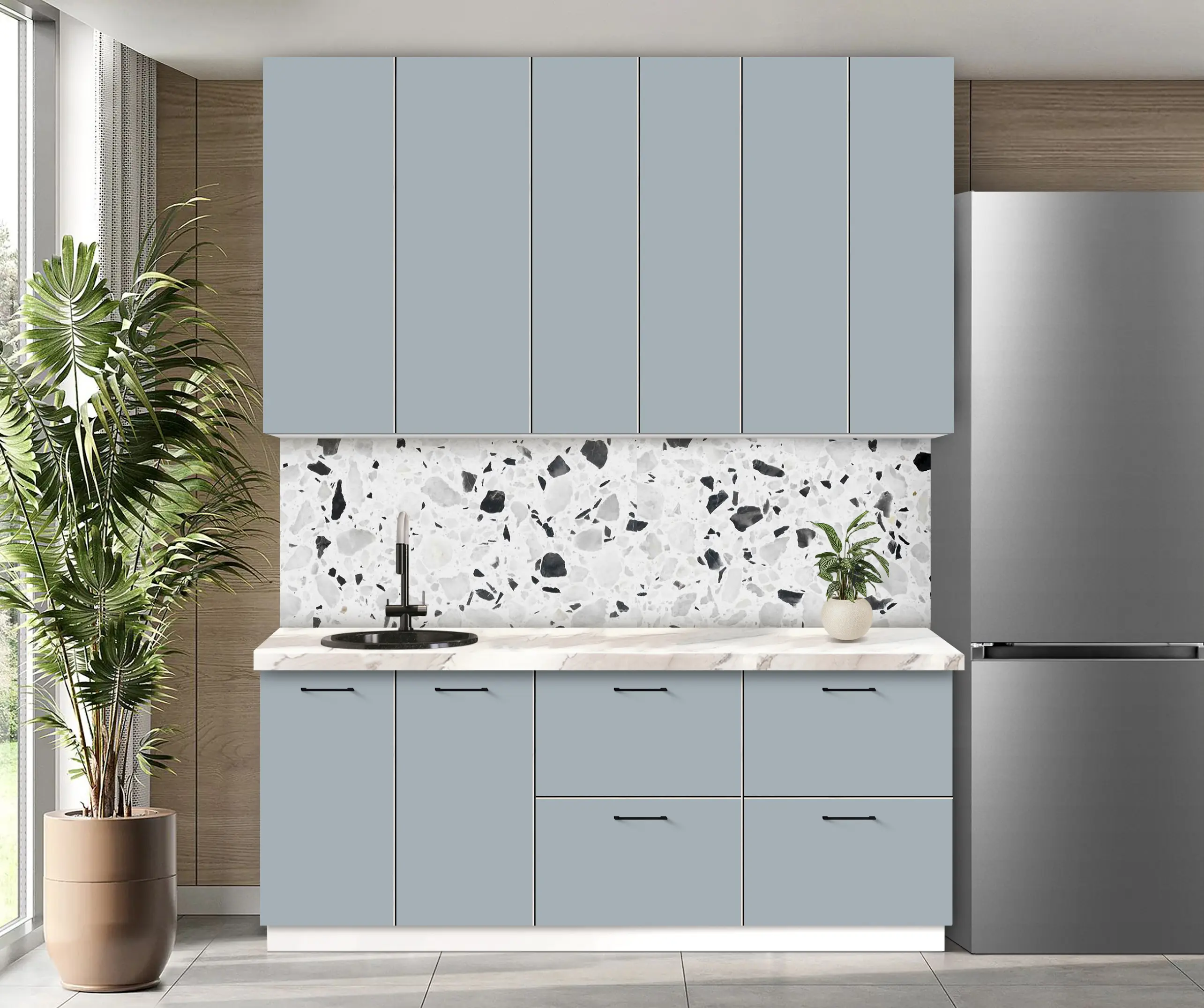 Bucatarie modulara Modern Bono 5 H110 2.0m