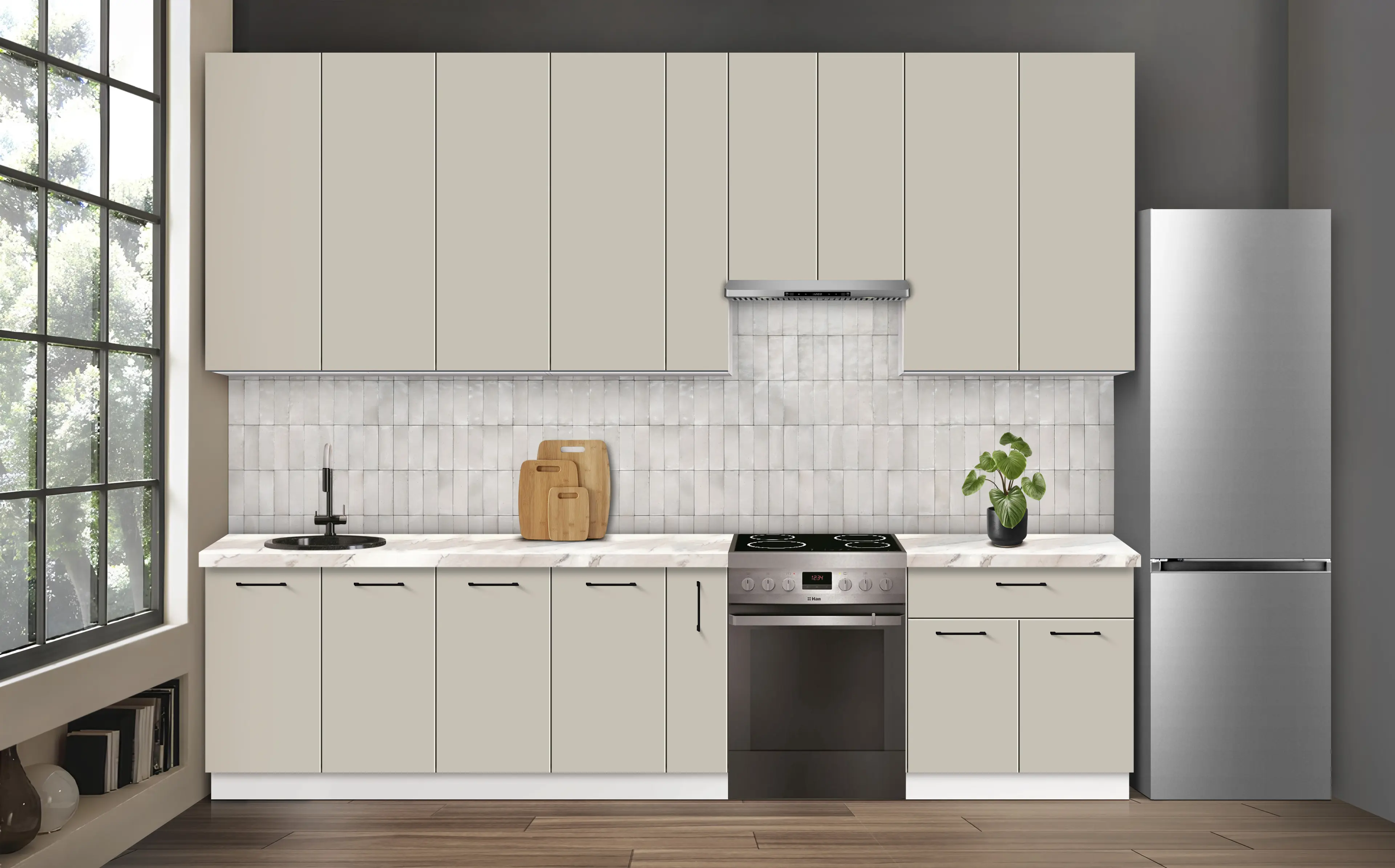 Bucatarie modulara Modern Bono 5 H110 3.2m