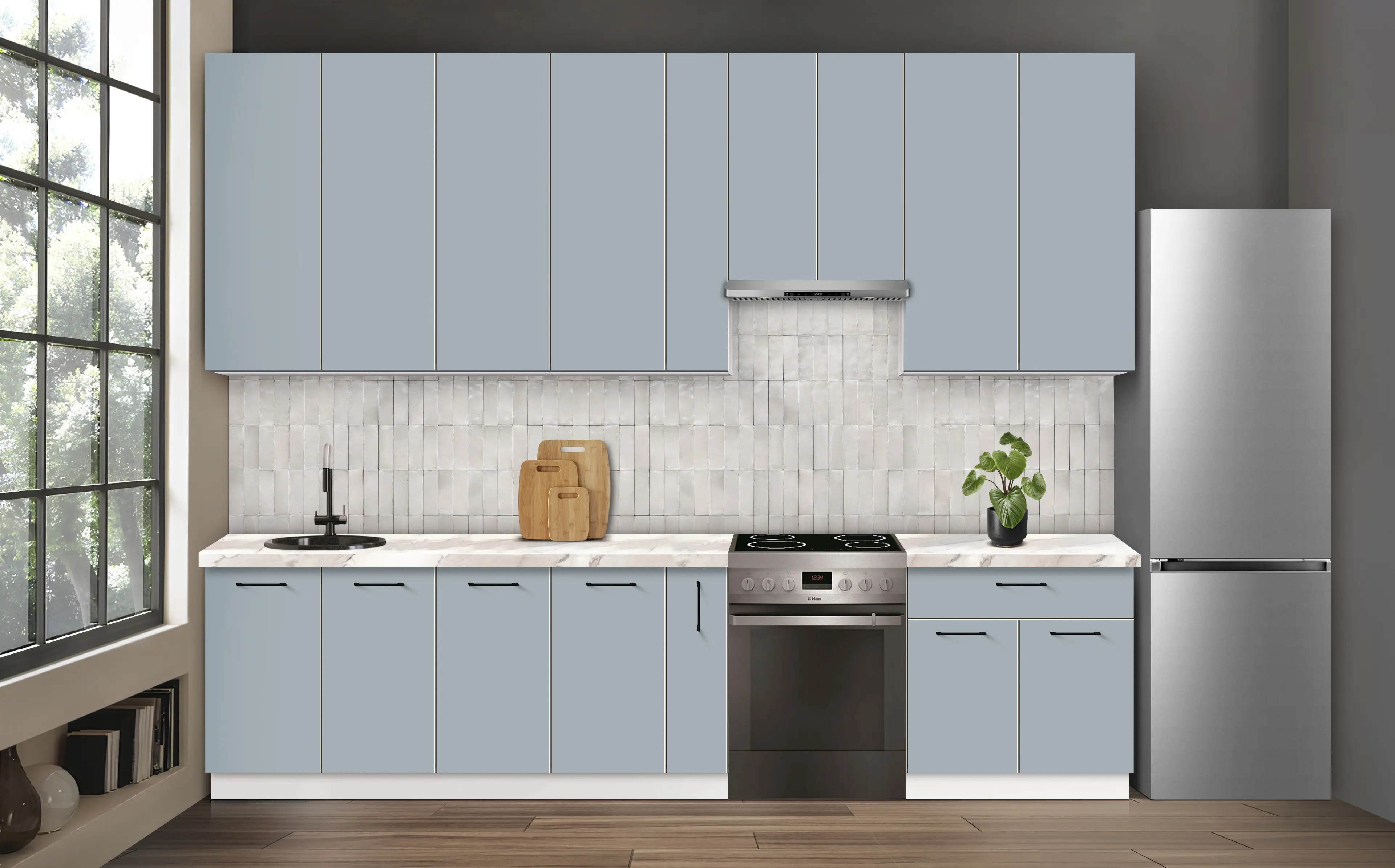 Bucatarie modulara Modern Bono 5 H110 3.2m