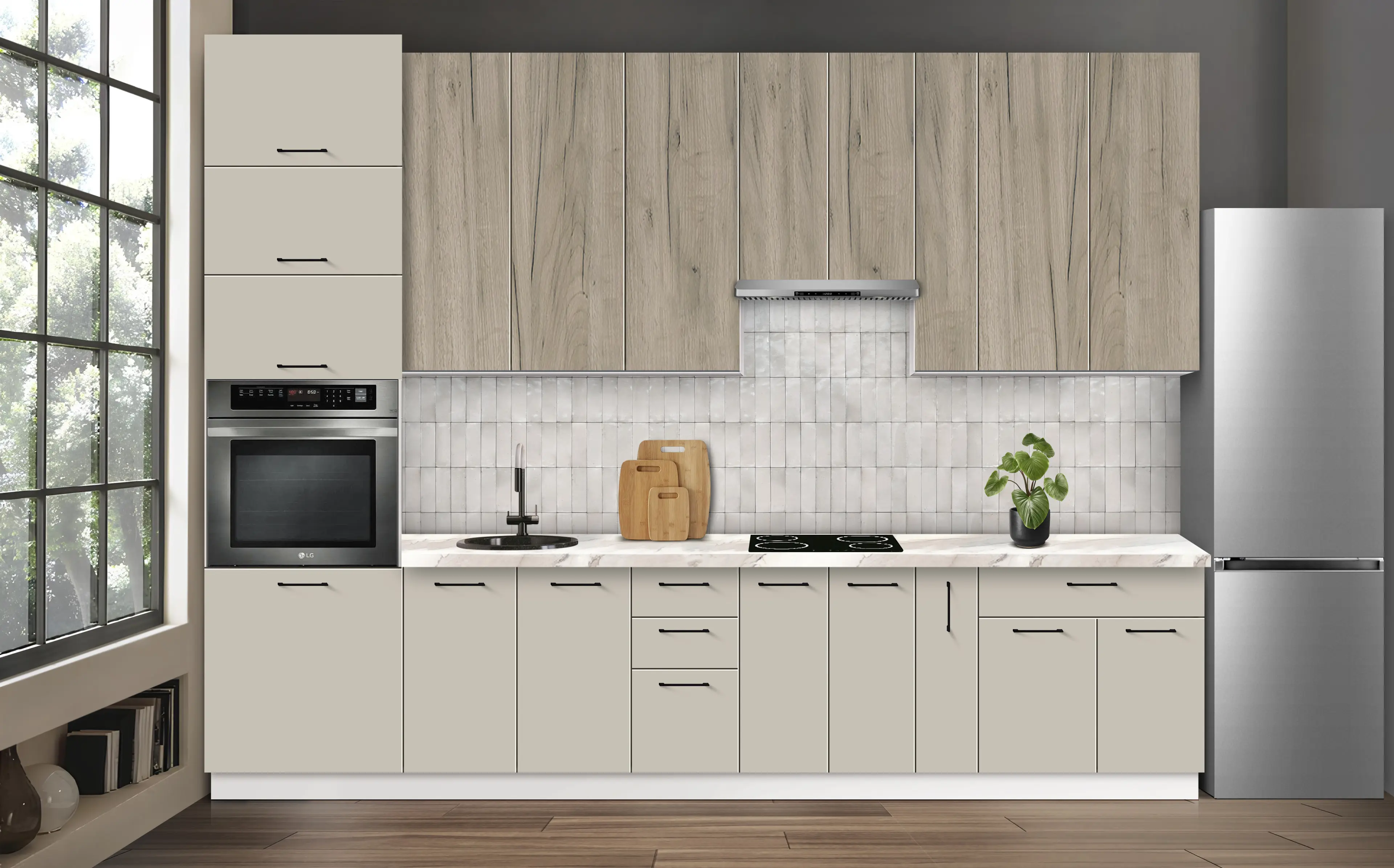 Модульная кухня Modern Bono 5 H110 3.4м