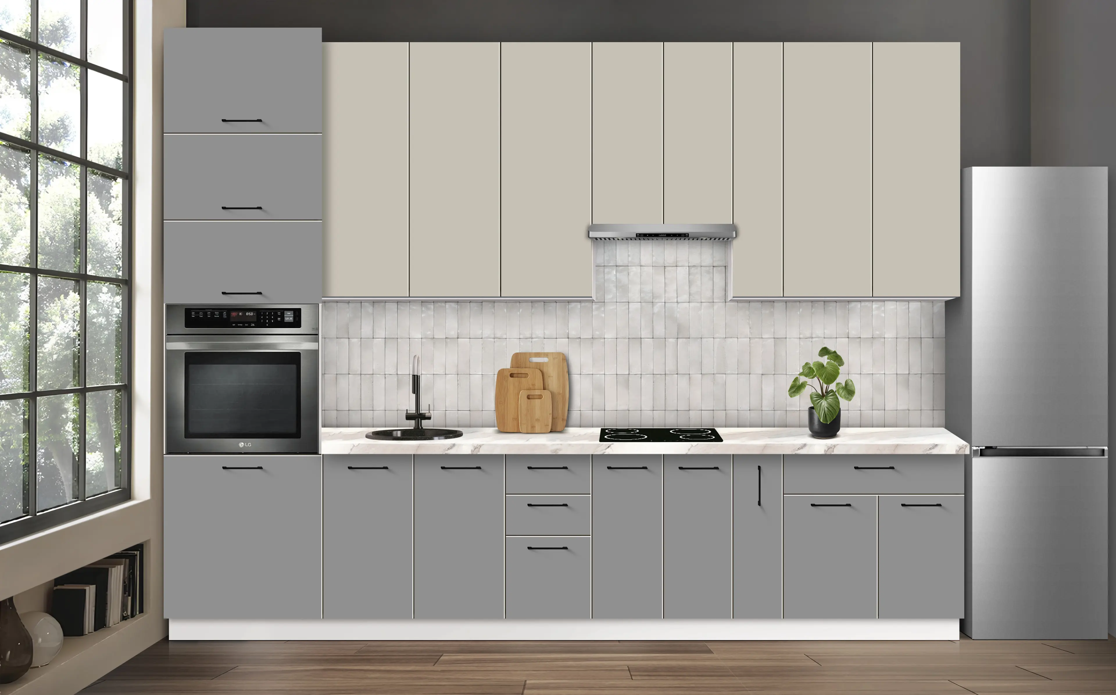 Модульная кухня Modern Bono 5 H110 3.4м