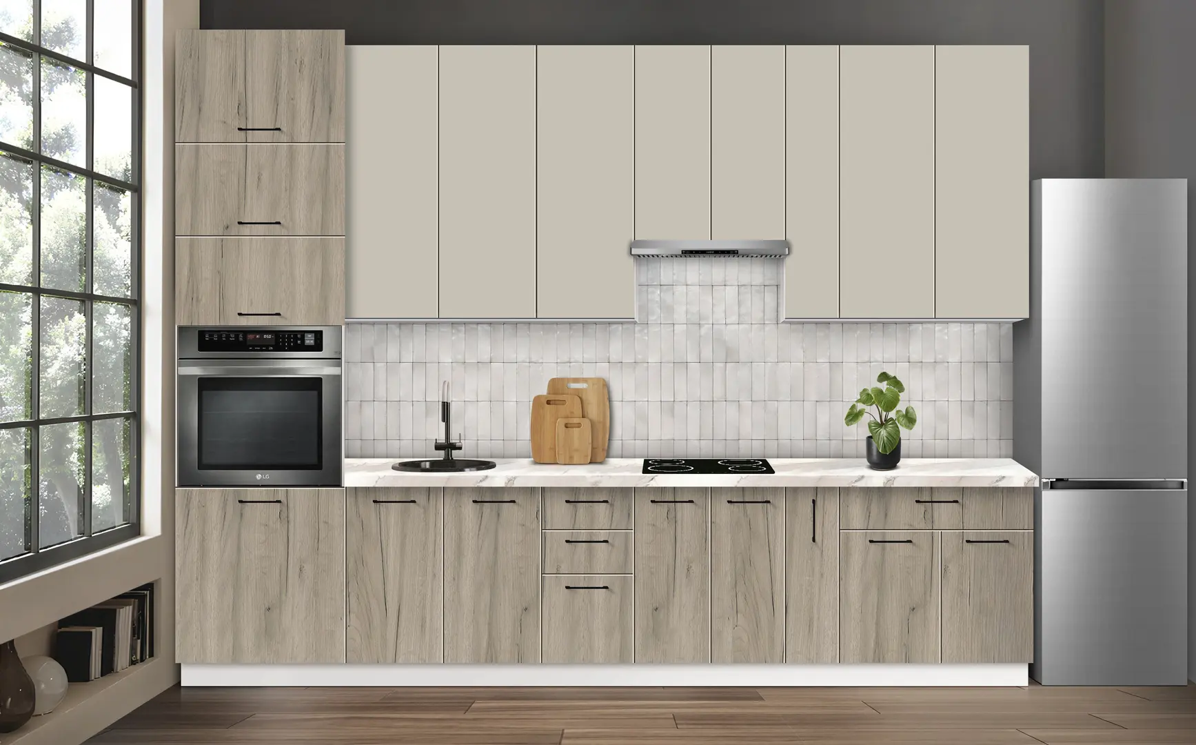 Модульная кухня Modern Bono 5 H110 3.4м