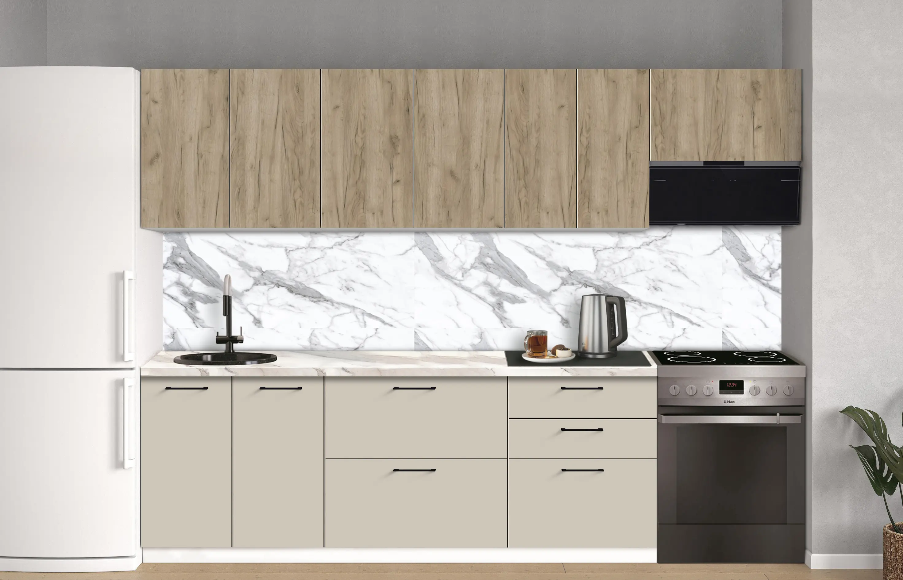 Модульная кухня Modern Bono 5 H68 2.8m