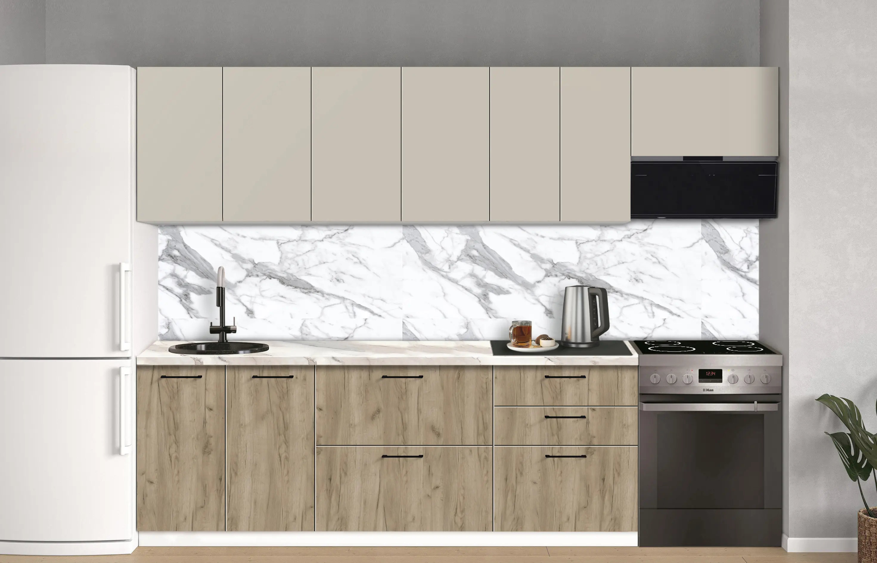 Модульная кухня Modern Bono 5 H68 2.8m