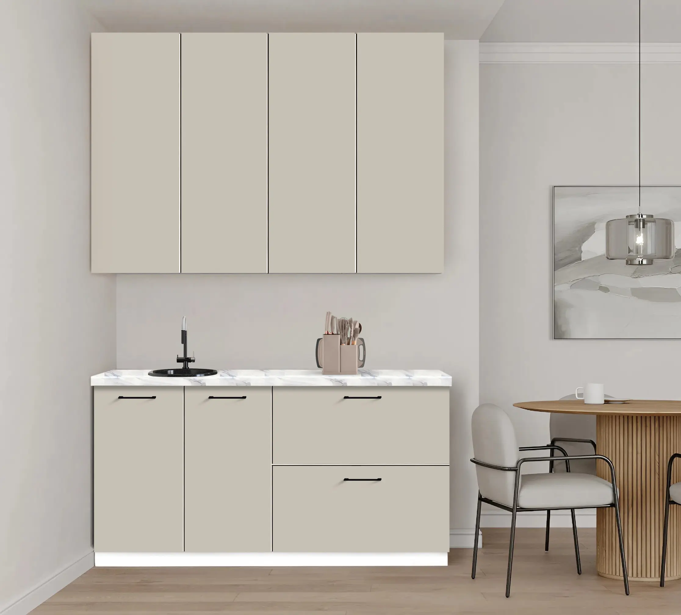 Bucatarie modulara Modern Bono 6 H110 1.6m