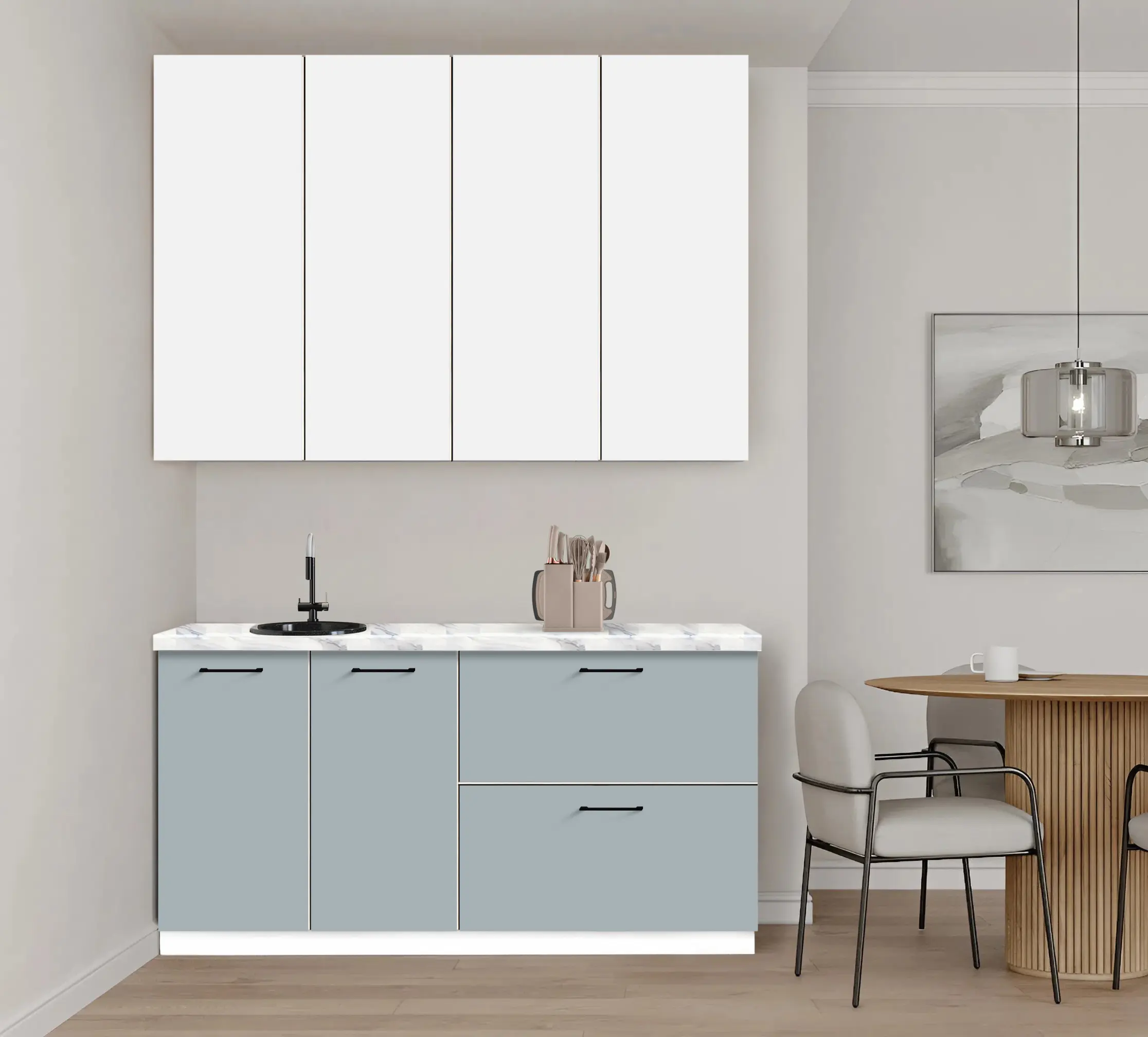 Bucatarie modulara Modern Bono 6 H110 1.6m