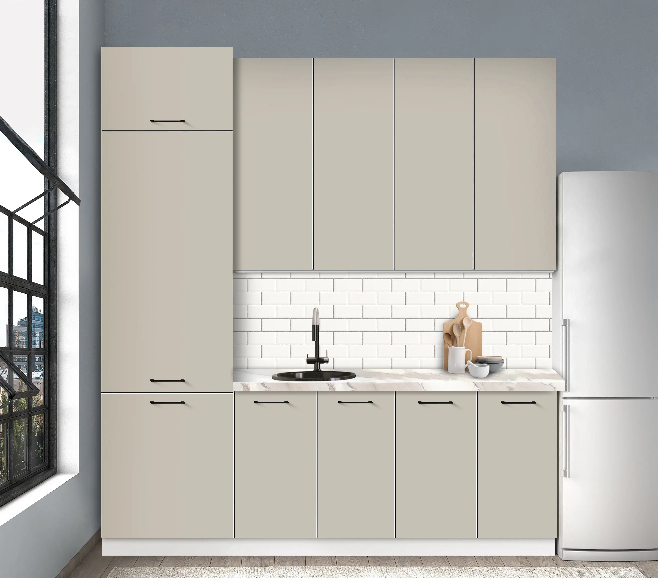 Модульная кухня Modern Bono 6 H110 2.2m