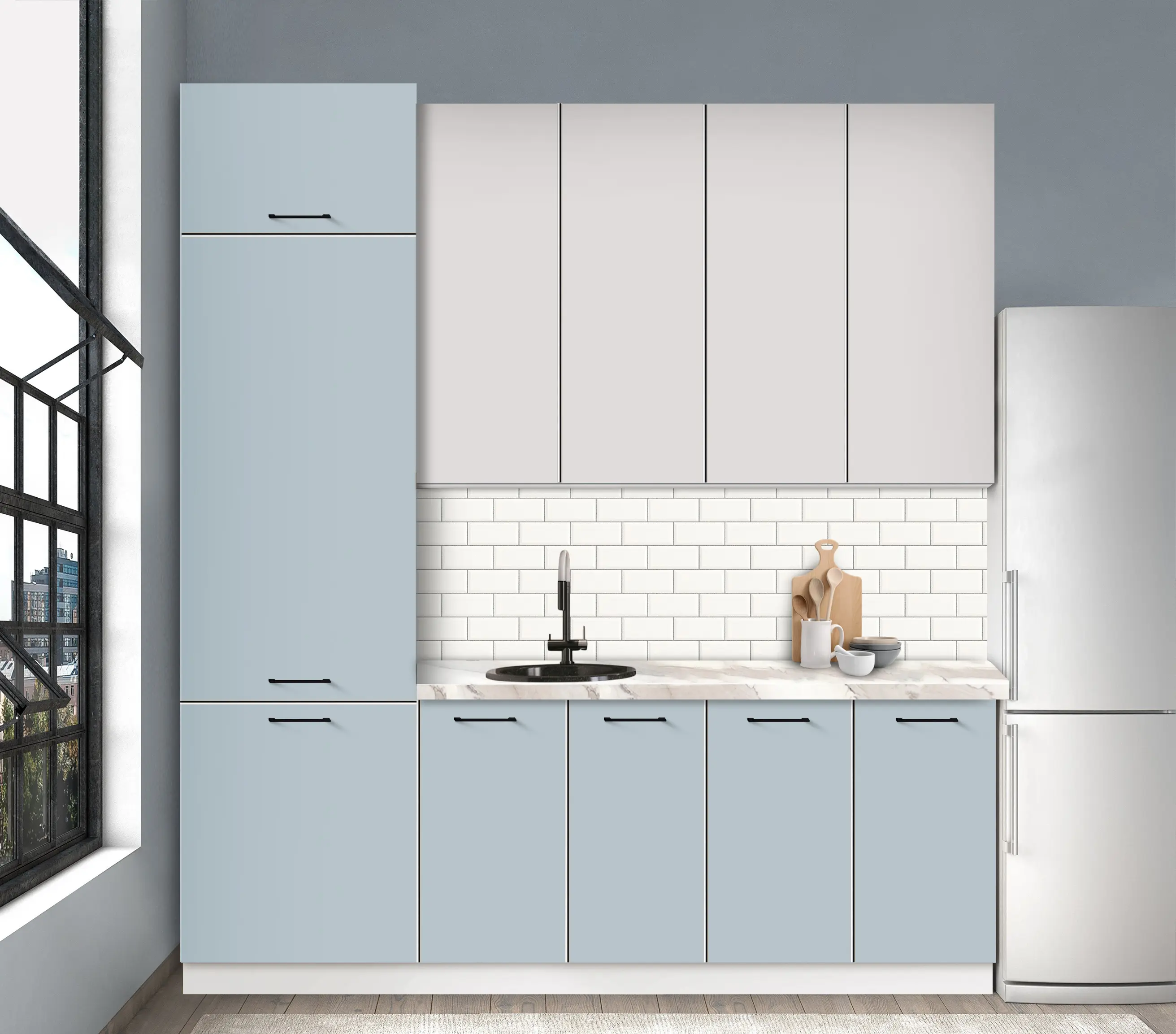 Модульная кухня Modern Bono 6 H110 2.2m