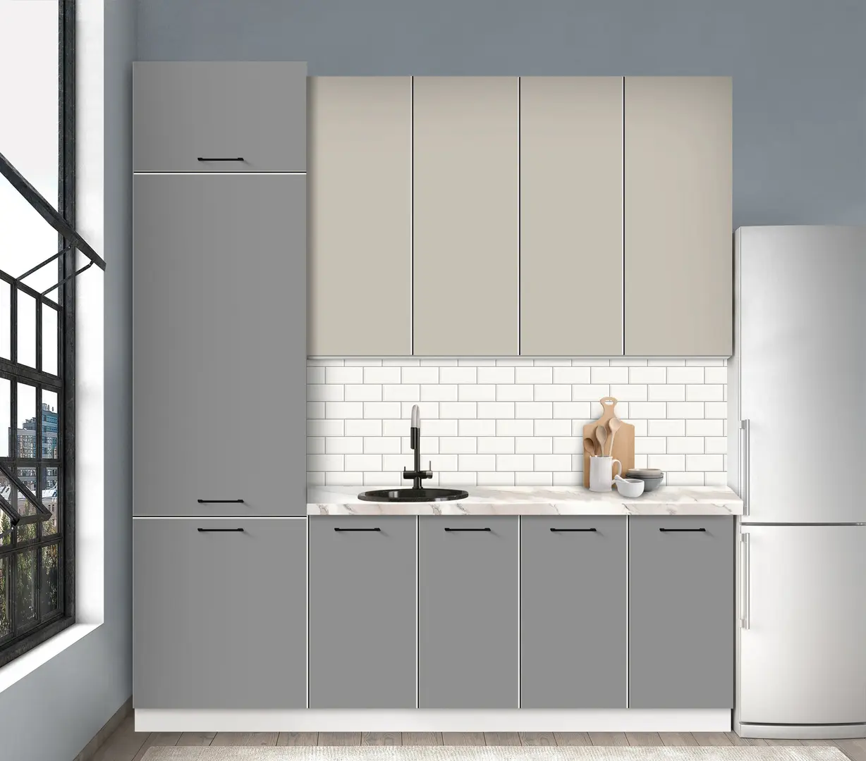 Модульная кухня Modern Bono 6 H110 2.2m