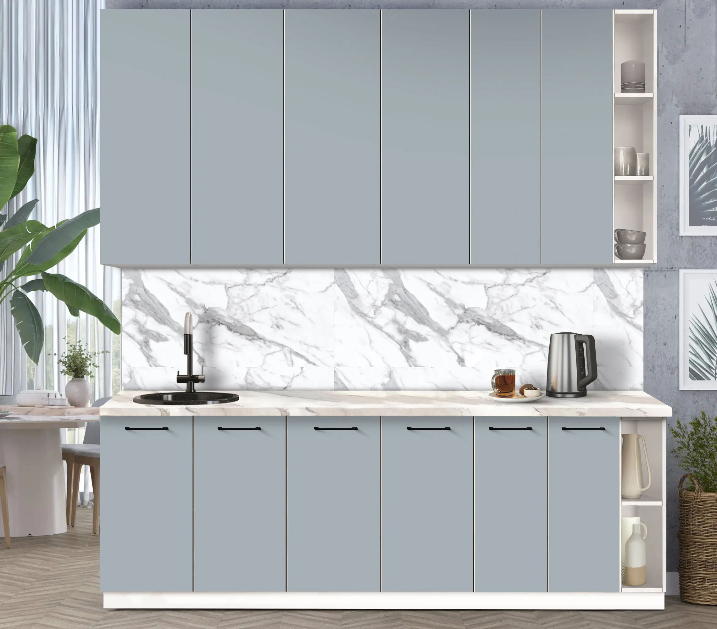 Модульная кухня Modern Bono 6 H110 2.4м