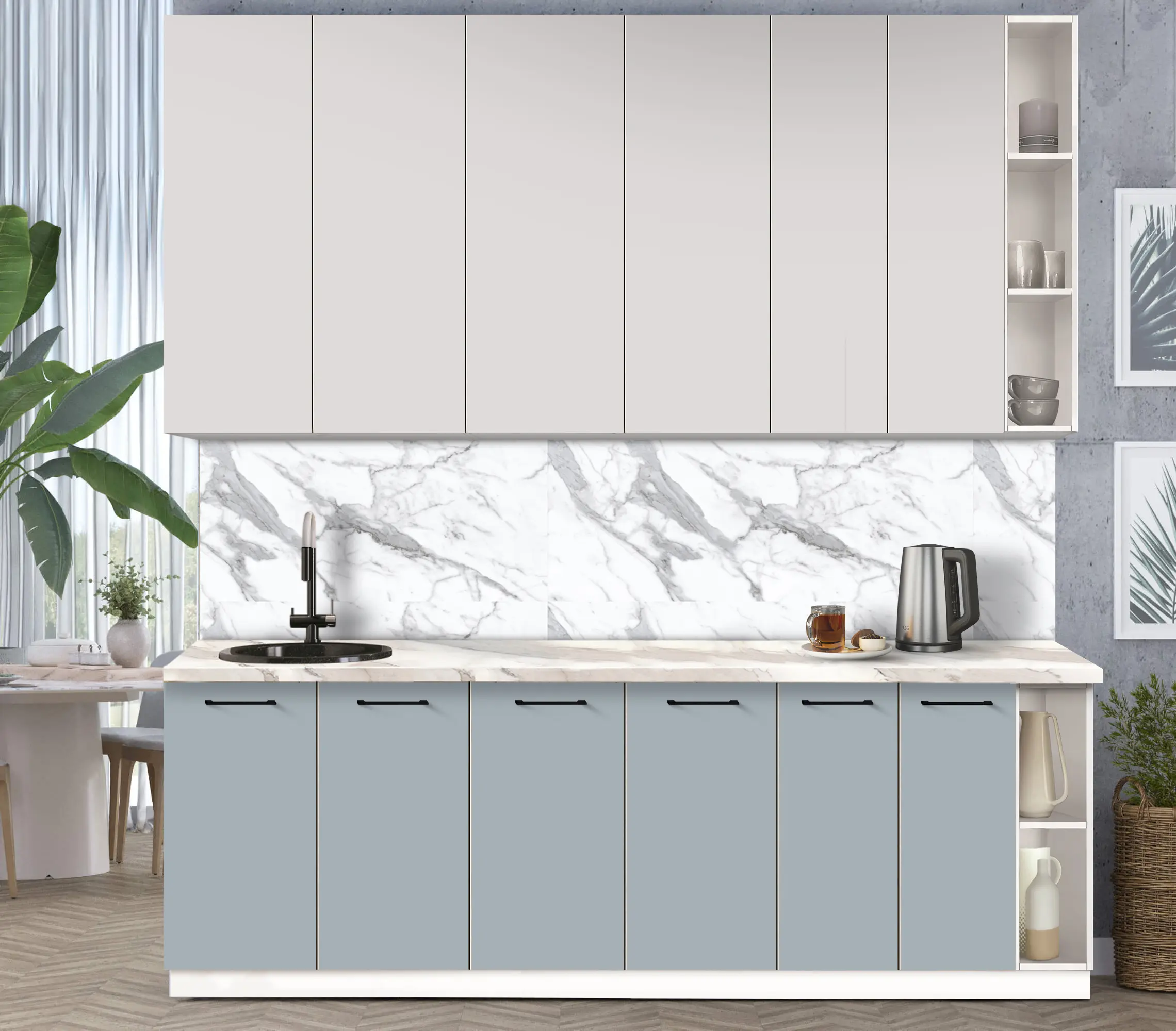 Модульная кухня Modern Bono 6 H110 2.4м