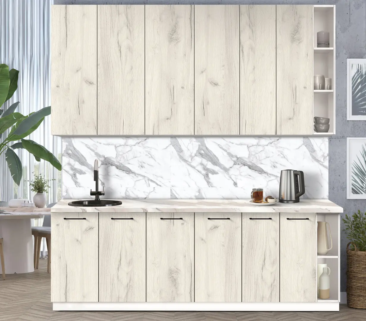 Модульная кухня Modern Bono 6 H110 2.4м