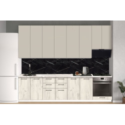 Bucatarie modulara Modern Bono 6 H110 3.0m