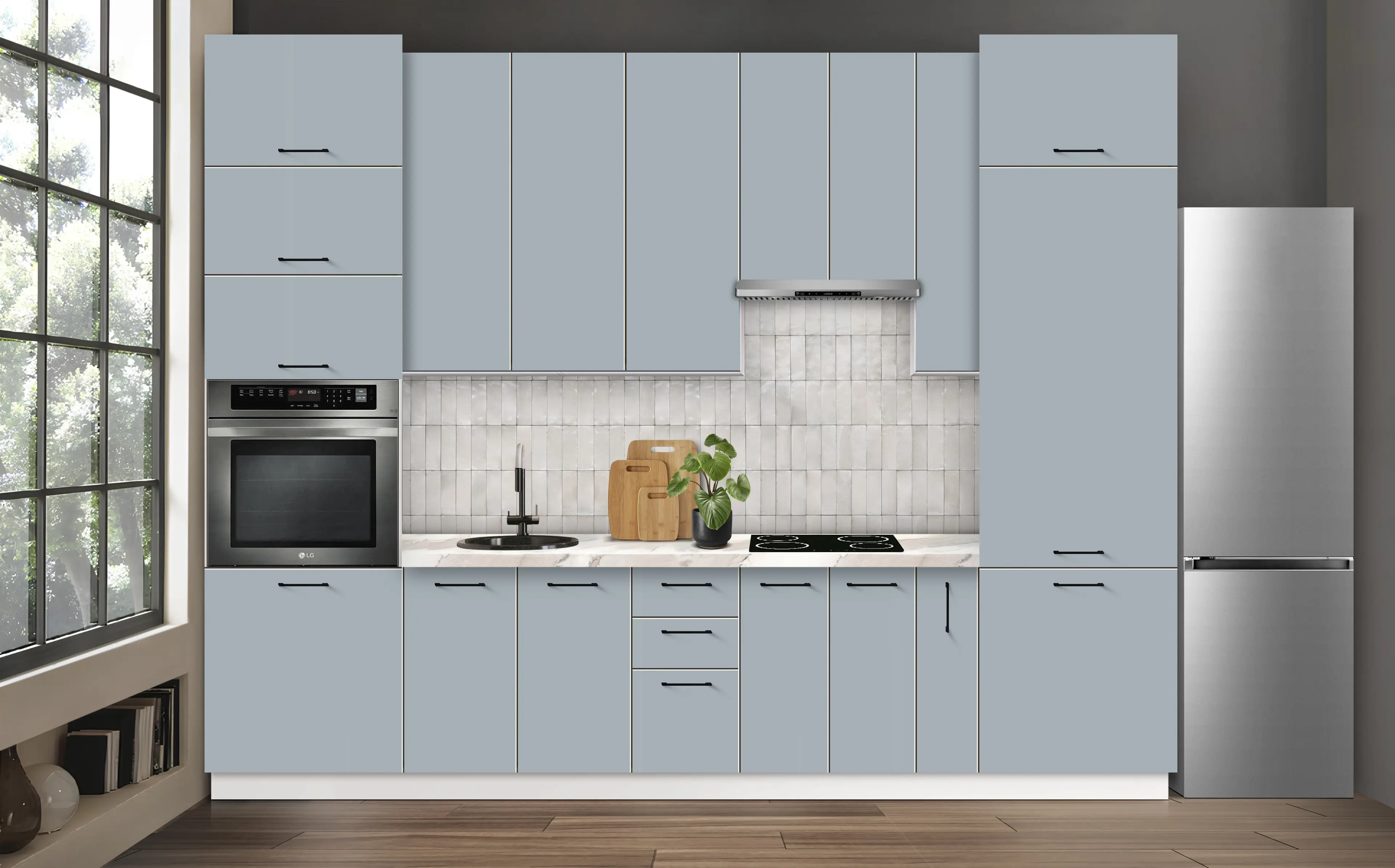 Модульная кухня Modern Bono 6 H110 3.2м