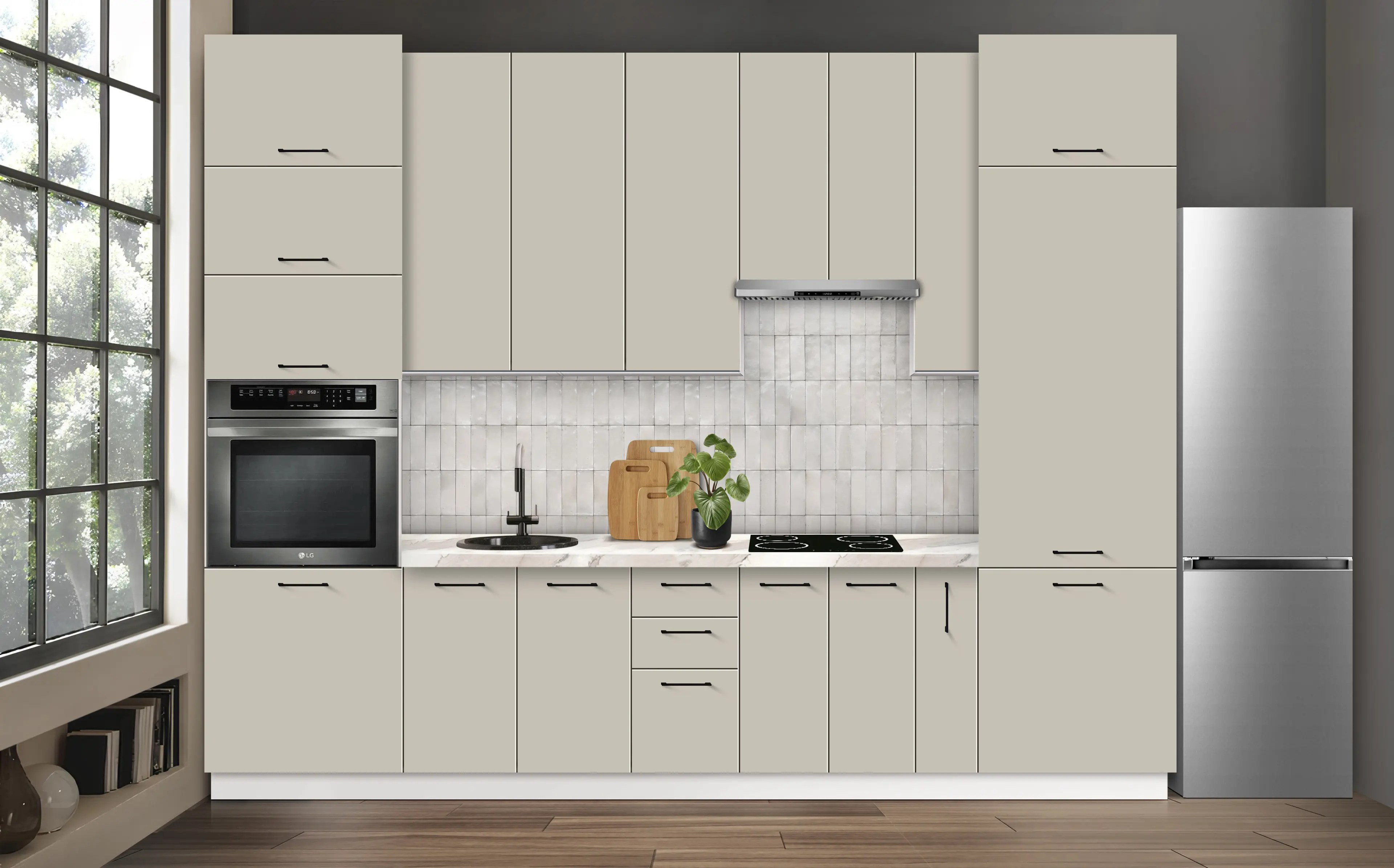 Модульная кухня Modern Bono 6 H110 3.2м