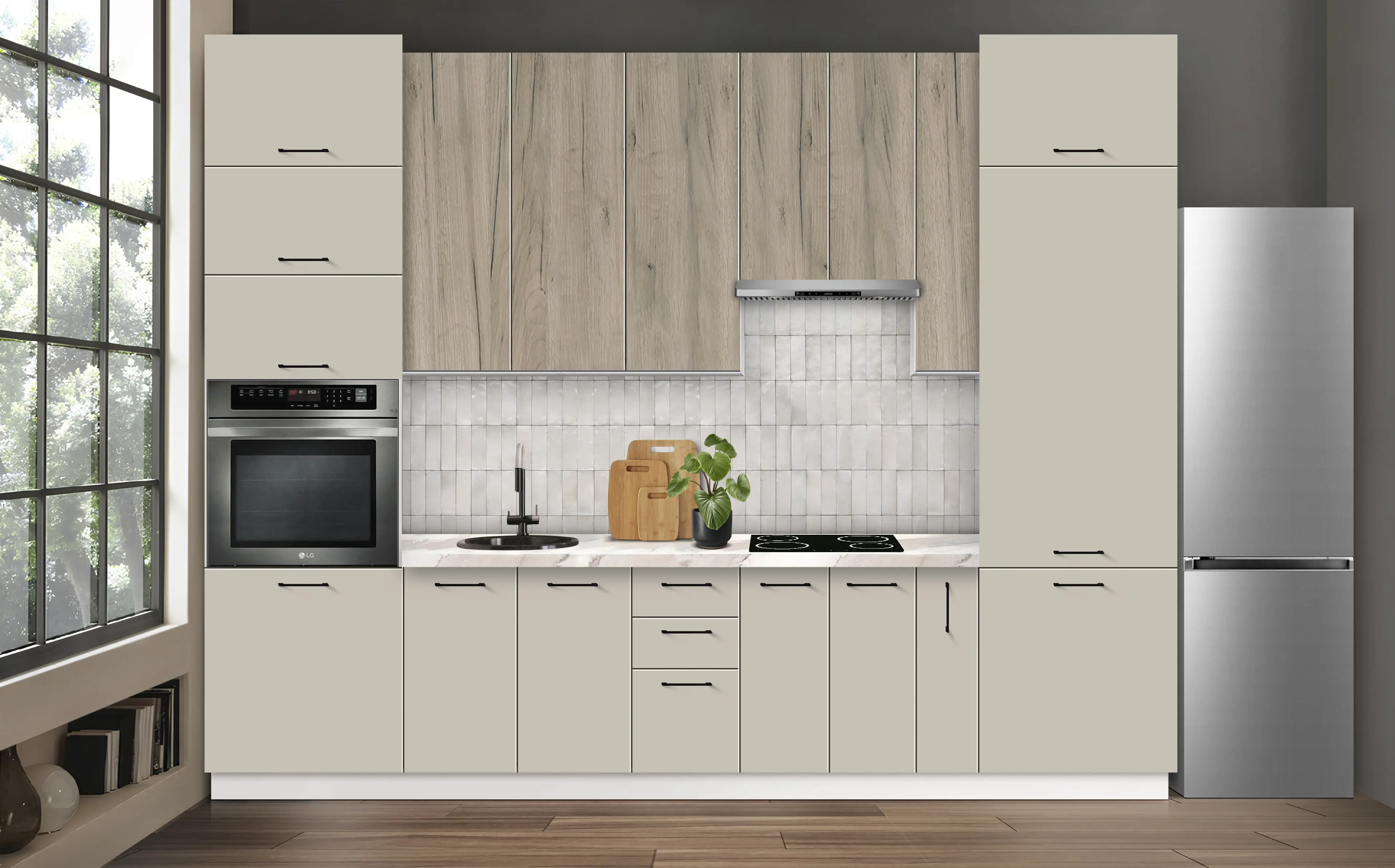 Модульная кухня Modern Bono 6 H110 3.2м