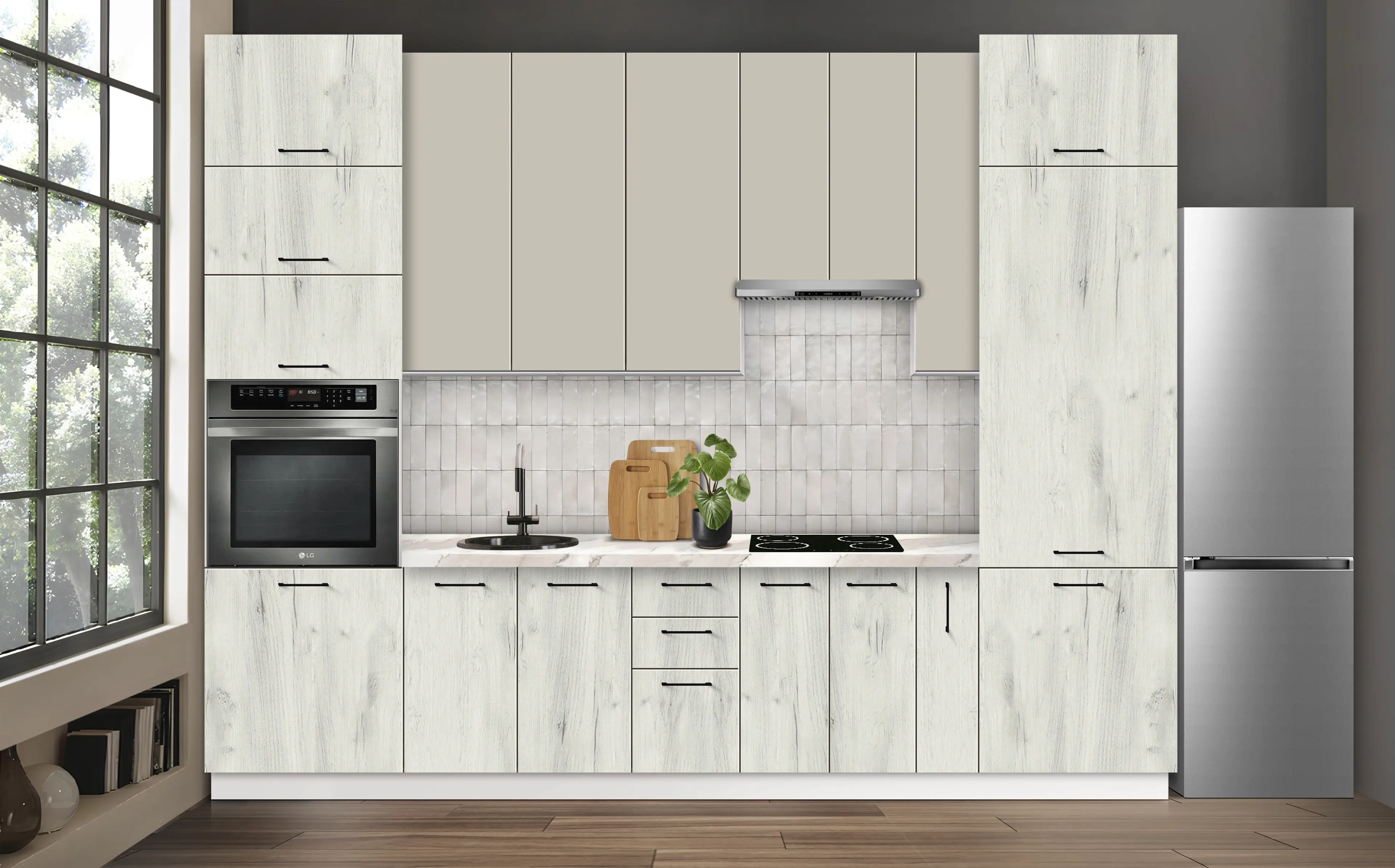 Модульная кухня Modern Bono 6 H110 3.2м