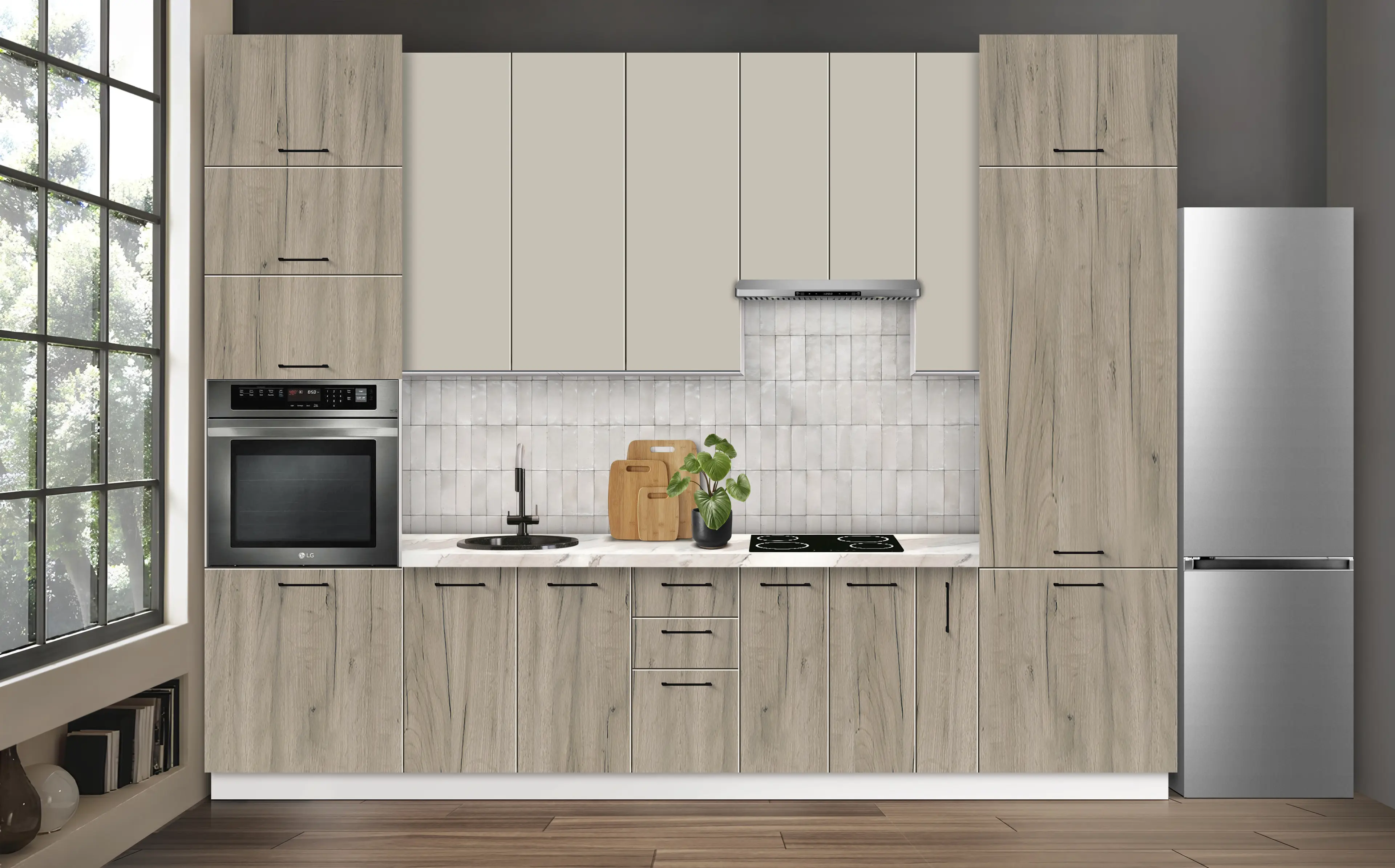 Модульная кухня Modern Bono 6 H110 3.2м