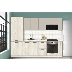 Bucatarie modulara Modern Bono 6 H68 2.6m Thumb