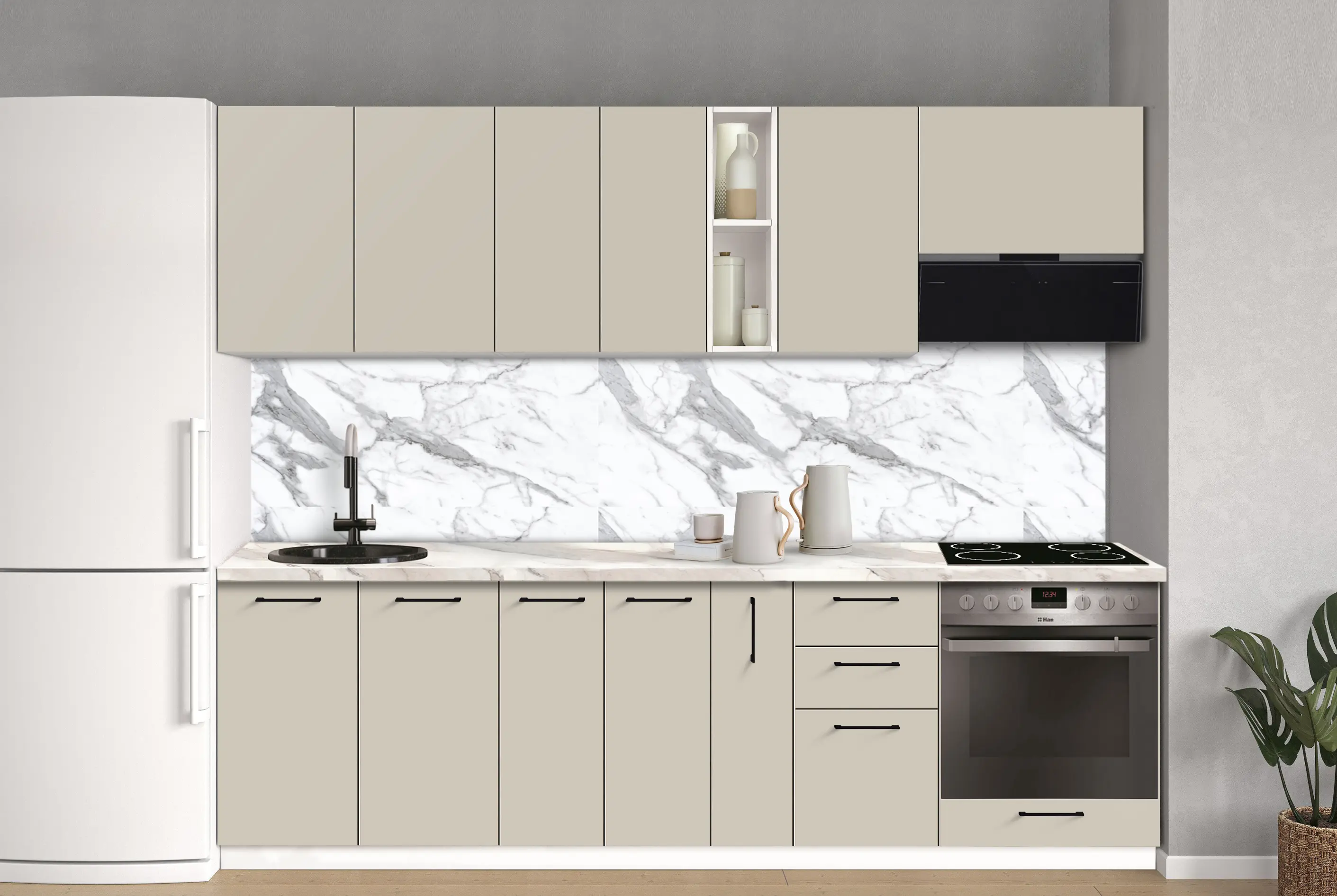 Bucatarie modulara Modern Bono 7 H68 2.6m