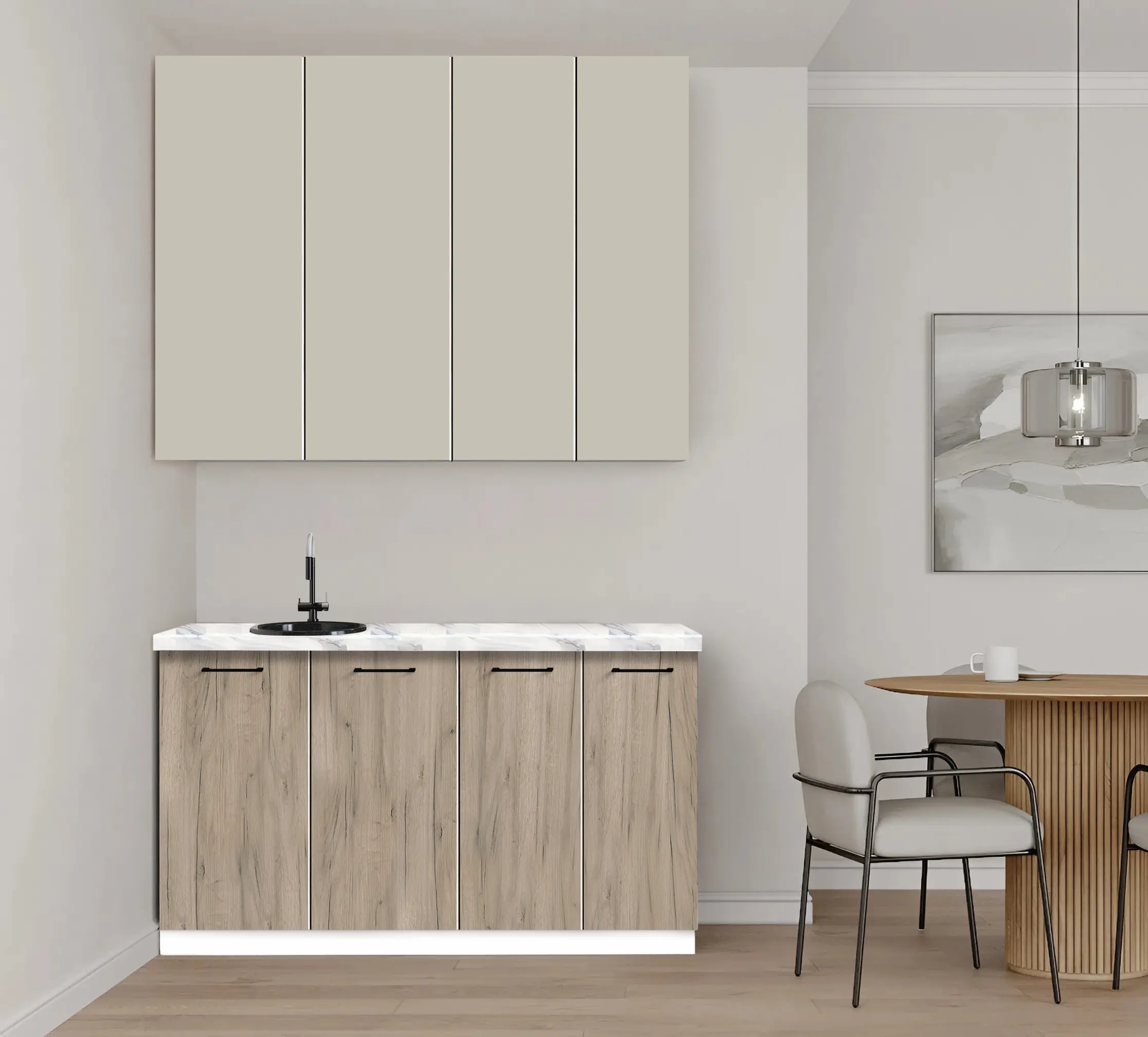 Модульная кухня Modern Bono 8 H110 1.4м